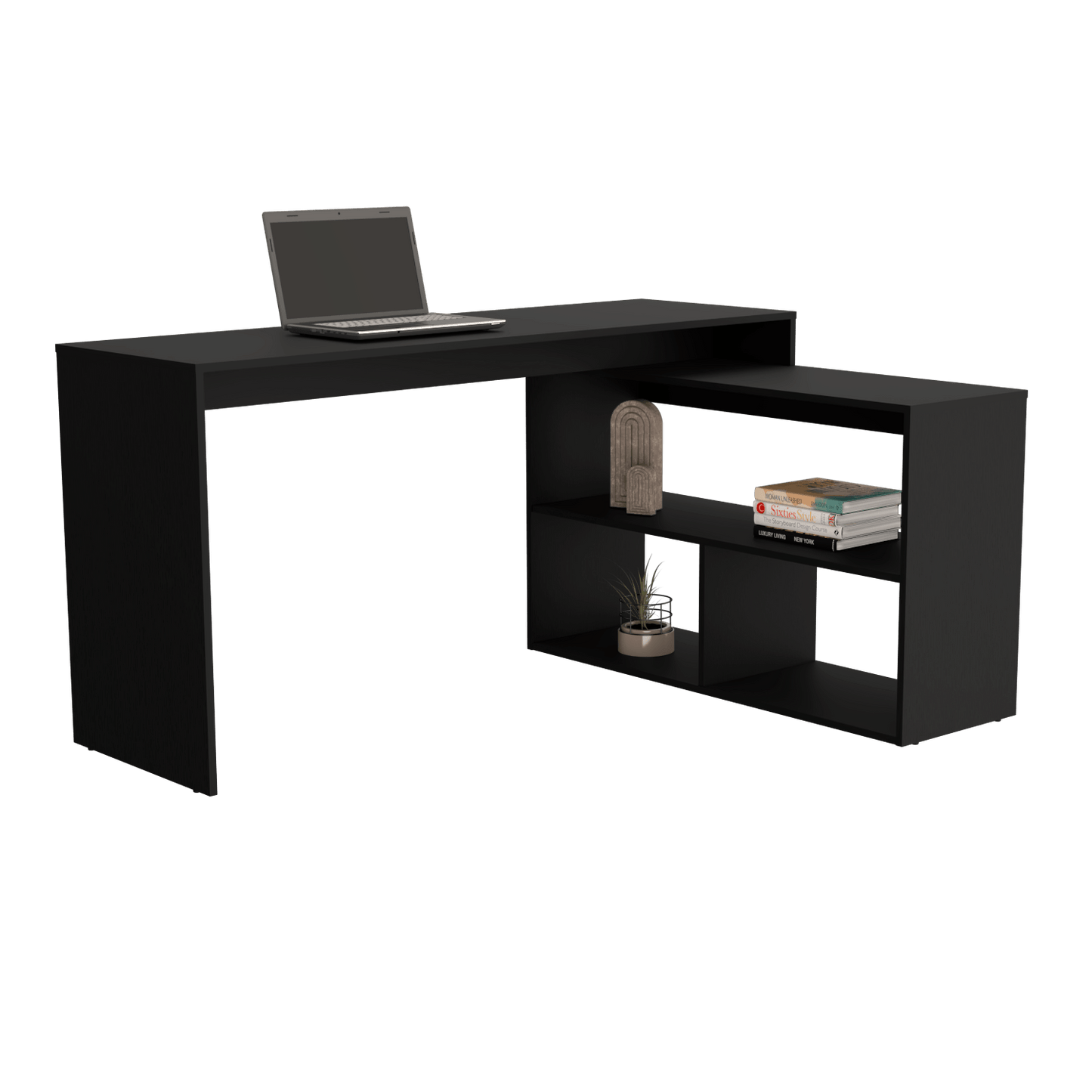 Escritorio Axis 2 Eco 76X150X108 Rta Wengue