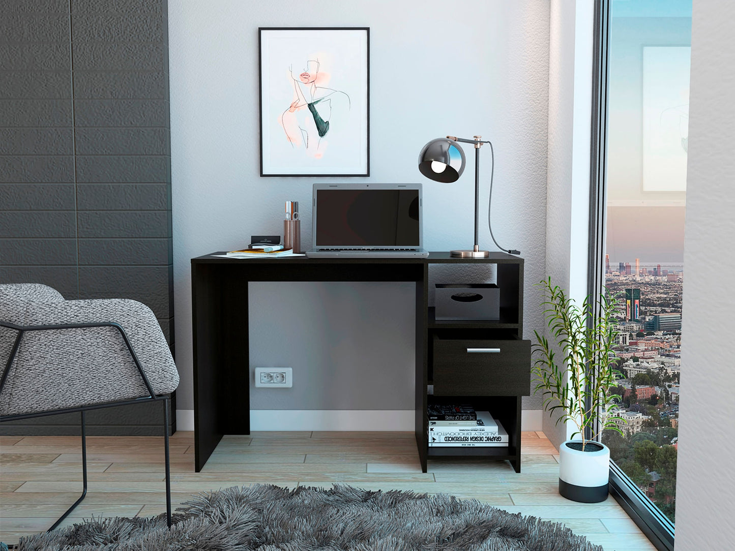 Escritorio Office 12 Rta Wengue
