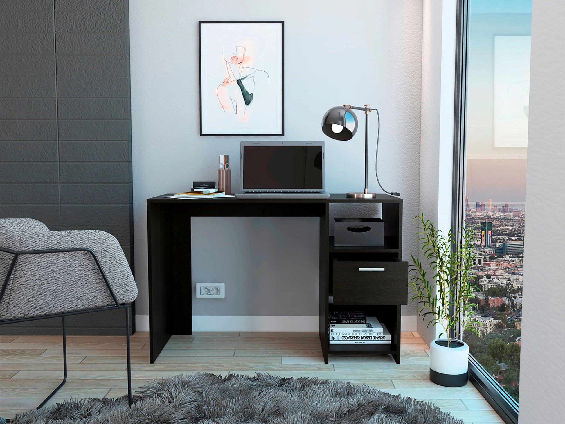 Escritorio Office 12 Rta Wengue