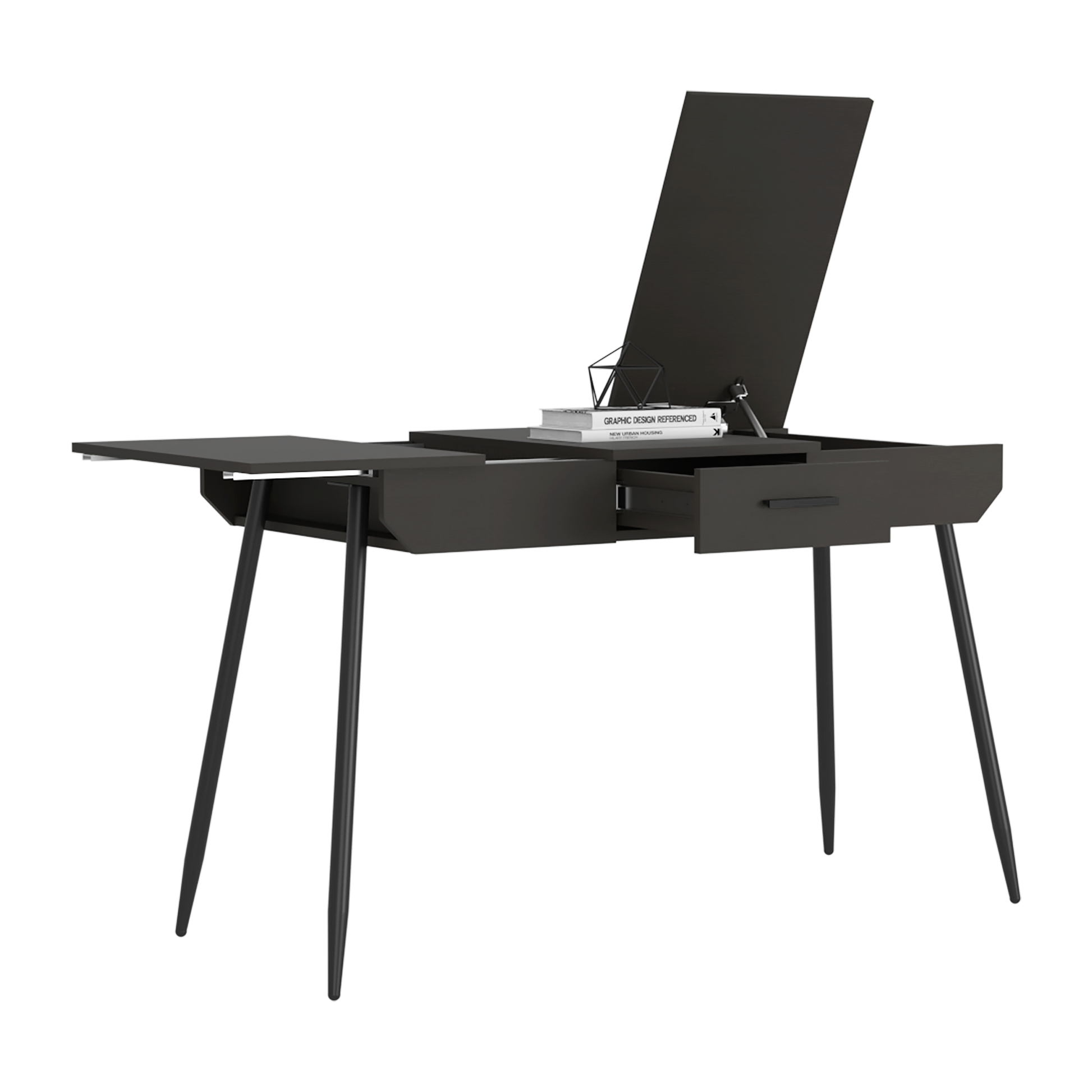 Escritorio Office Conect 120 Funcional Rta Wengue