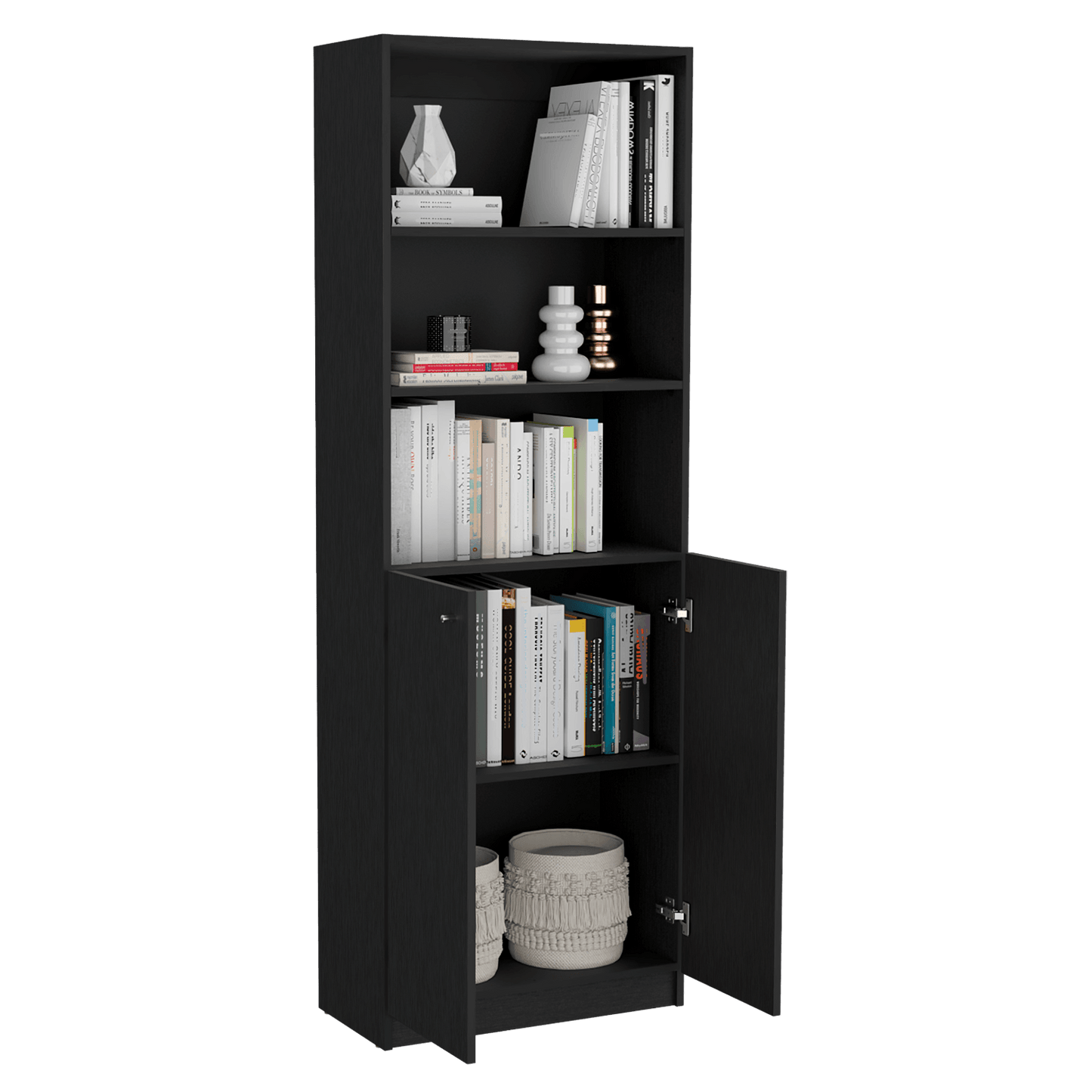 Estante Home E4 2P 180 X 62 Rta Wengue