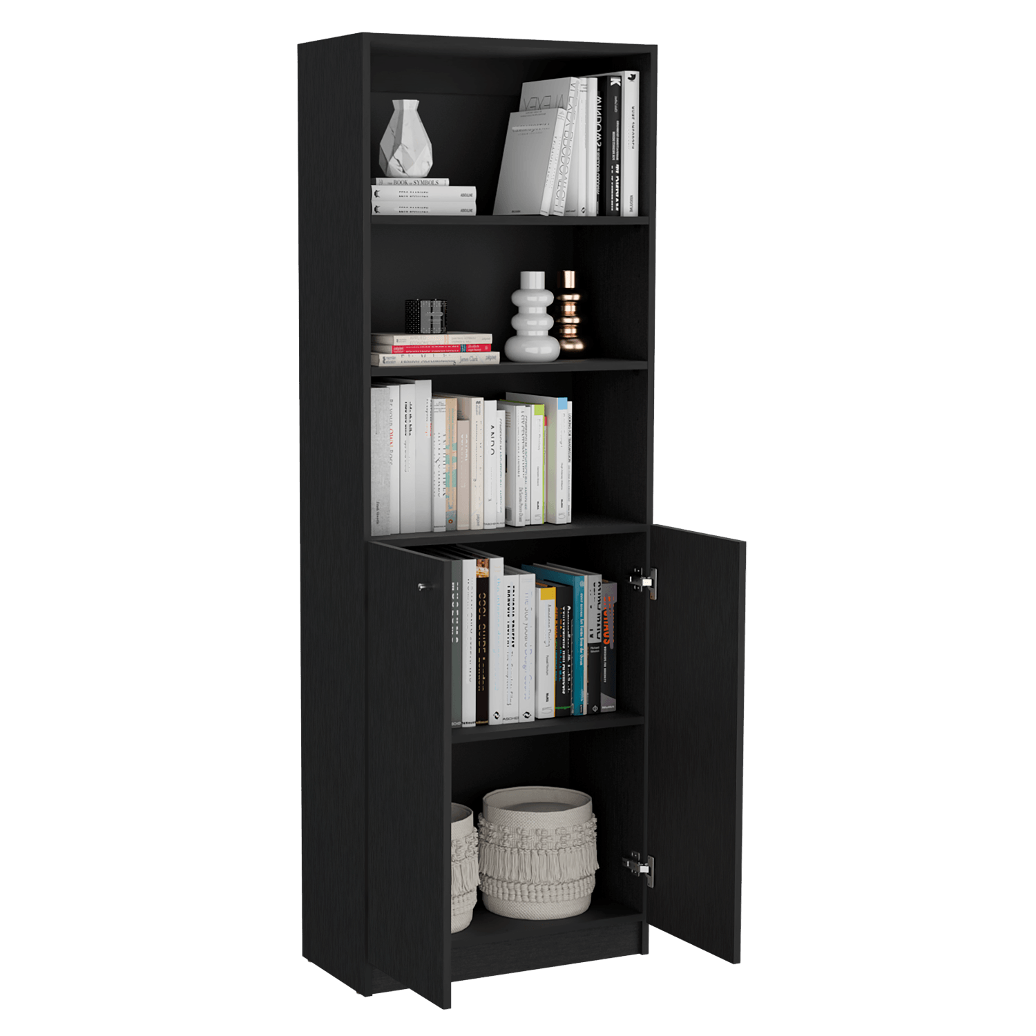 Estante Home E4 2P 180 X 62 Rta Wengue