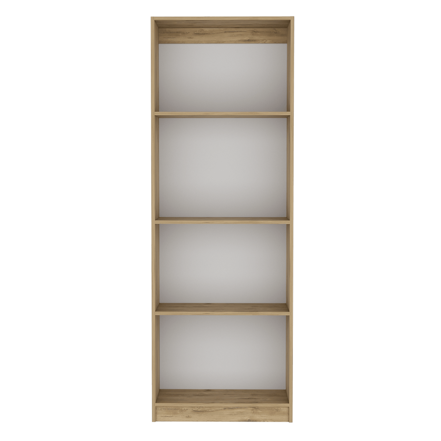 Estante Home E1 4 Espacios 180 X 62 Rta Macadamia Blanco