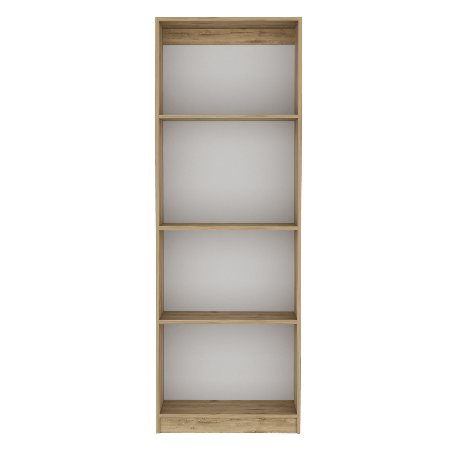 Estante Home E1 4 Espacios 180 X 62 Rta Macadamia Blanco