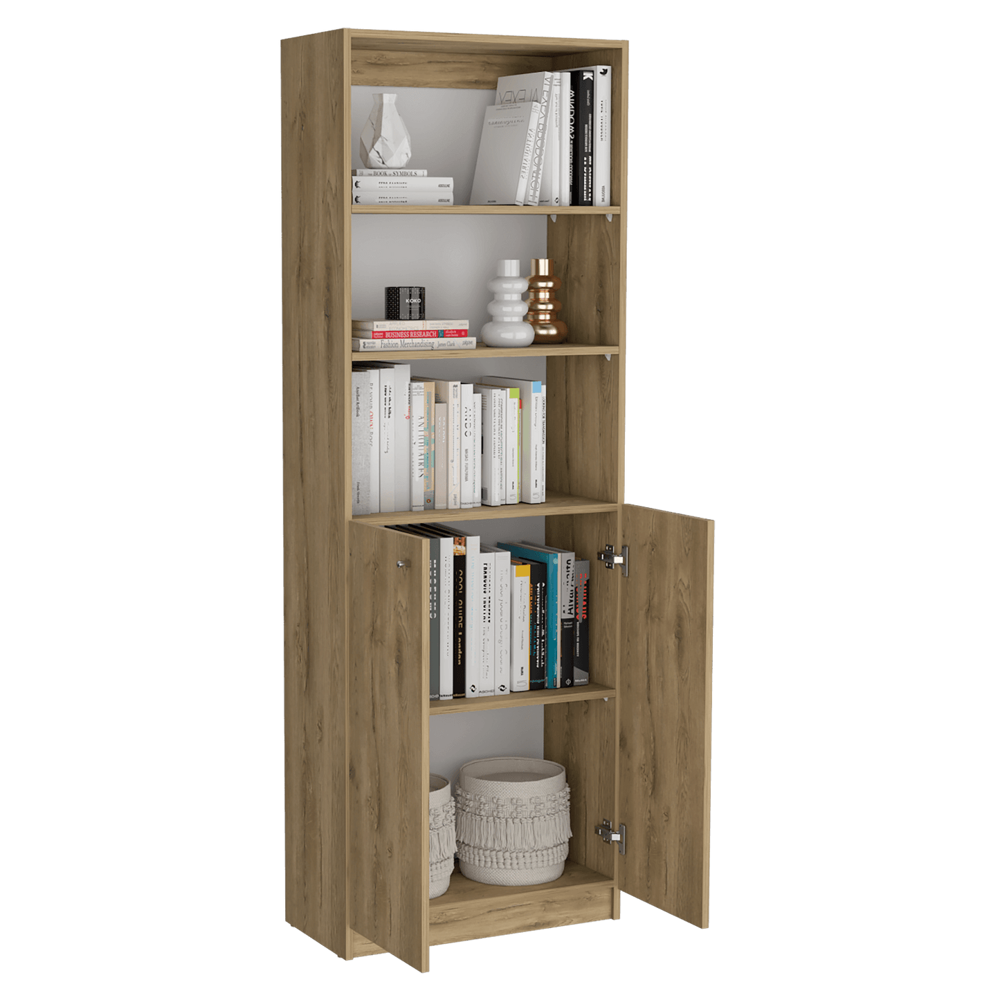Estante Home E4 2P 180 X 62 Rta Macadamia
