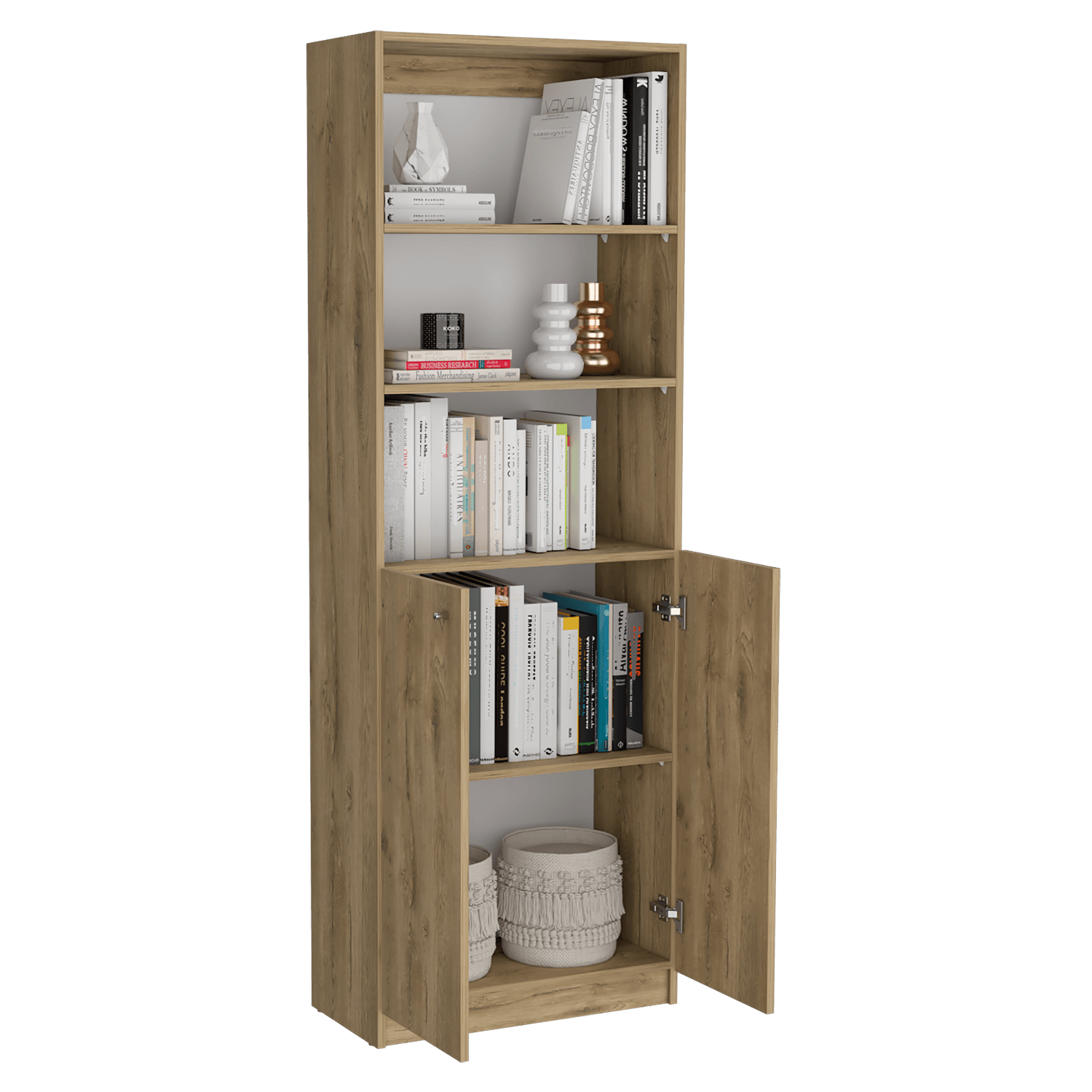 Estante Home E4 2P 180 X 62 Rta Macadamia