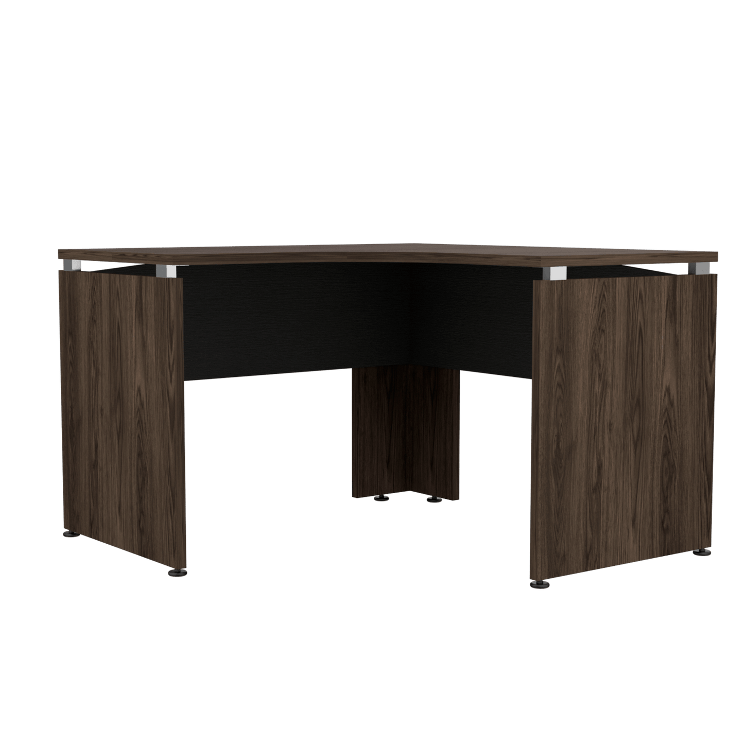Escritorio Home Office L 120 Rta Milan Wengue