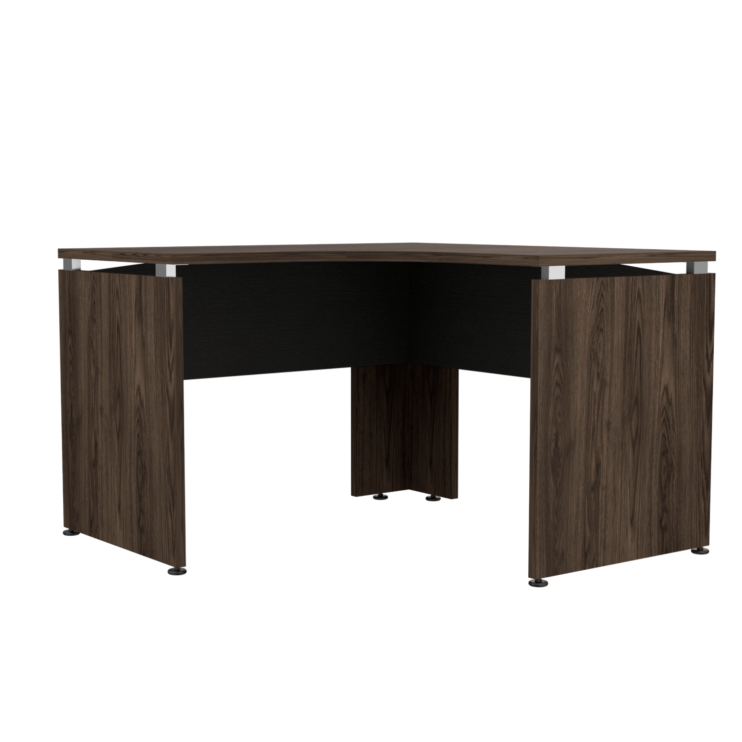 Escritorio Home Office L 120 Rta Milan Wengue