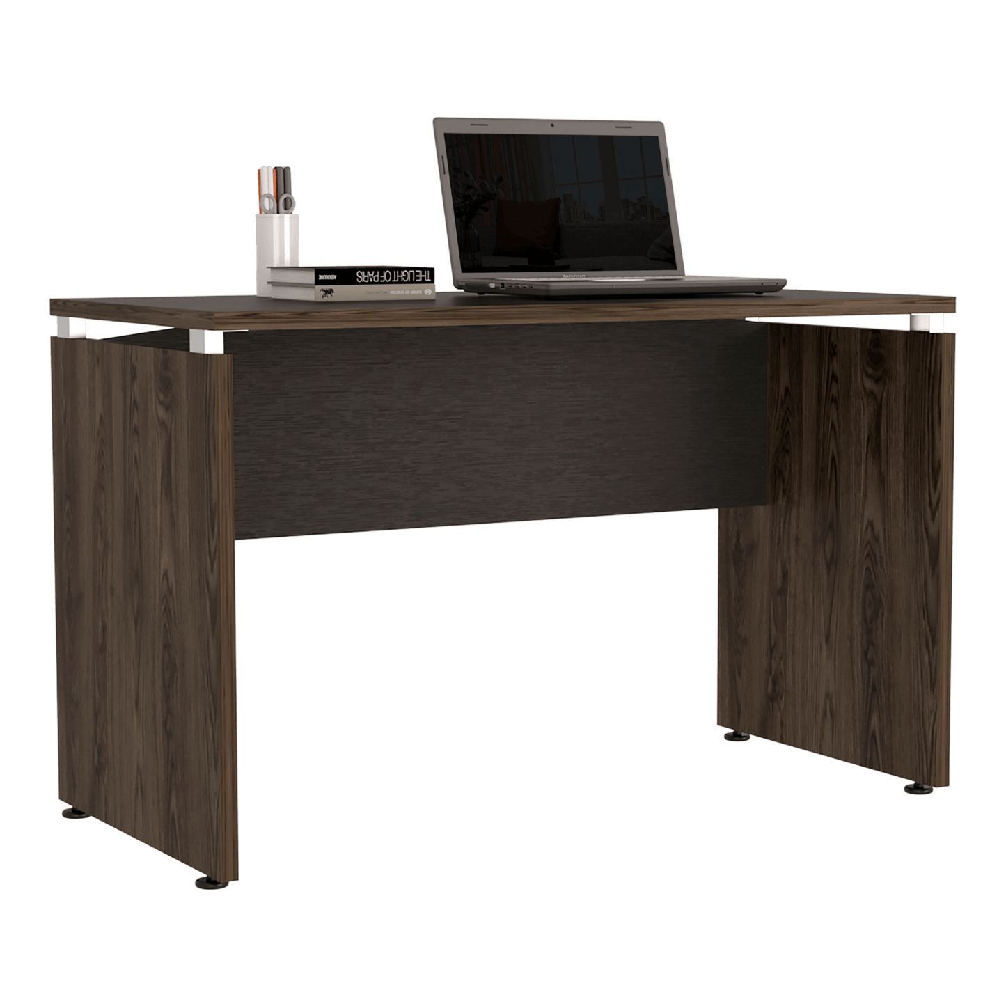 Mesa Escritorio Home Office M 120 Rta Wengue Milan