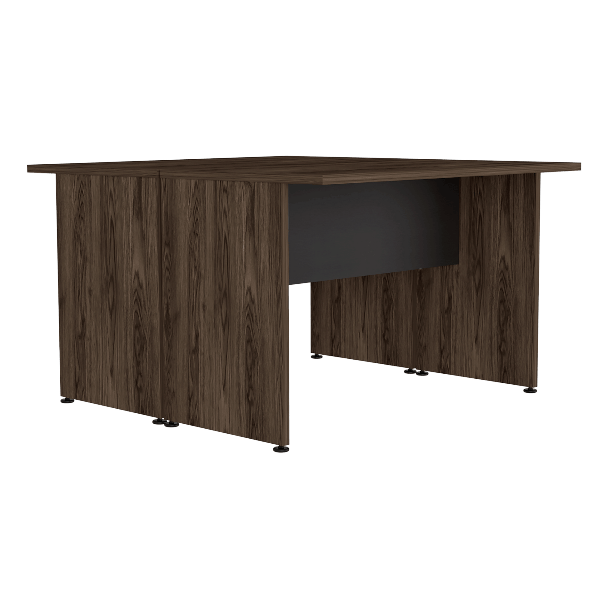 Mesa Escritorio Doble Home Office M 120 X131 Rta Milan Wengue