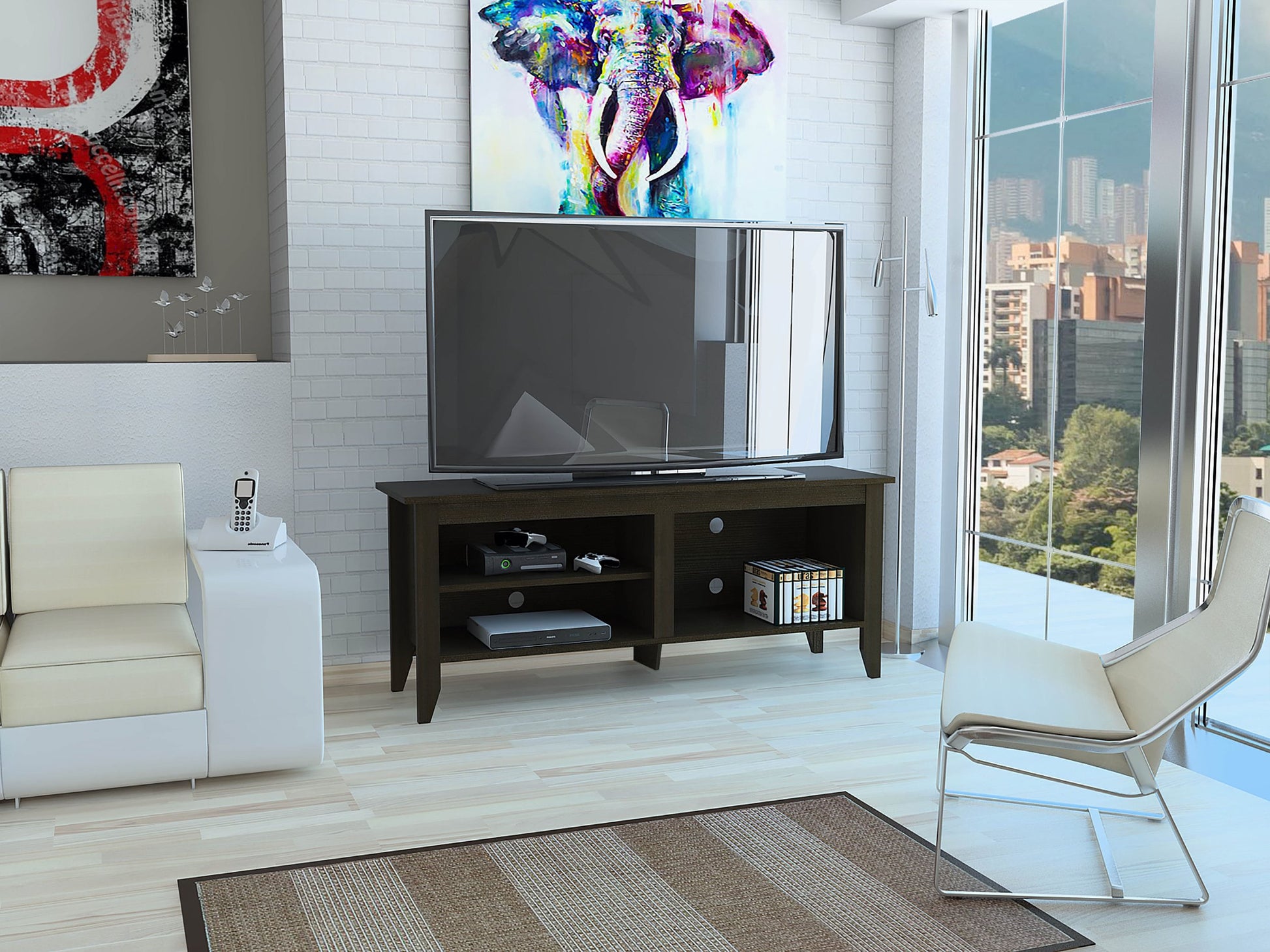 Rack Para Tv Essential Lite Rta Wengue