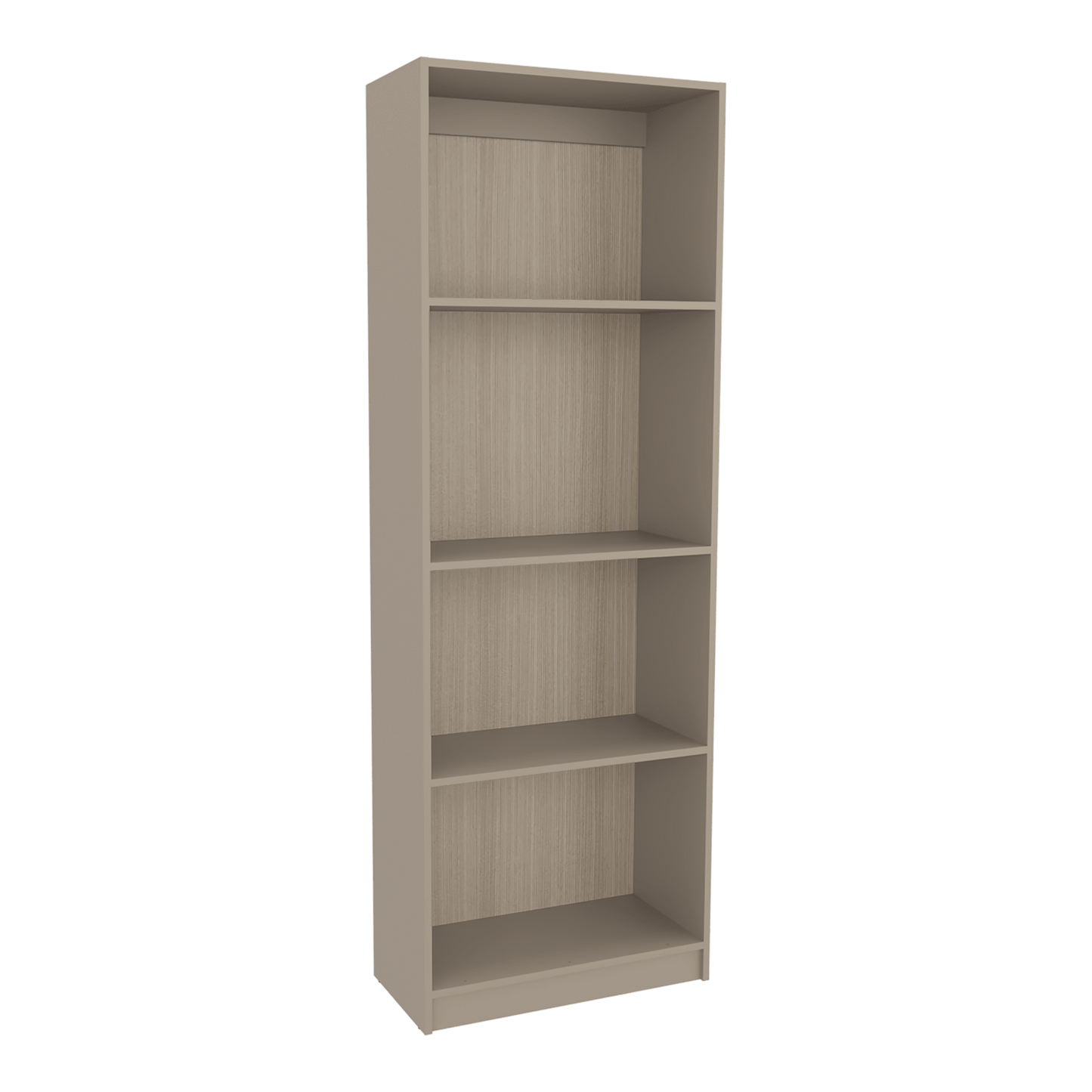 Estante Verlot E1 180X62X29 Rta Taupe + Mallado