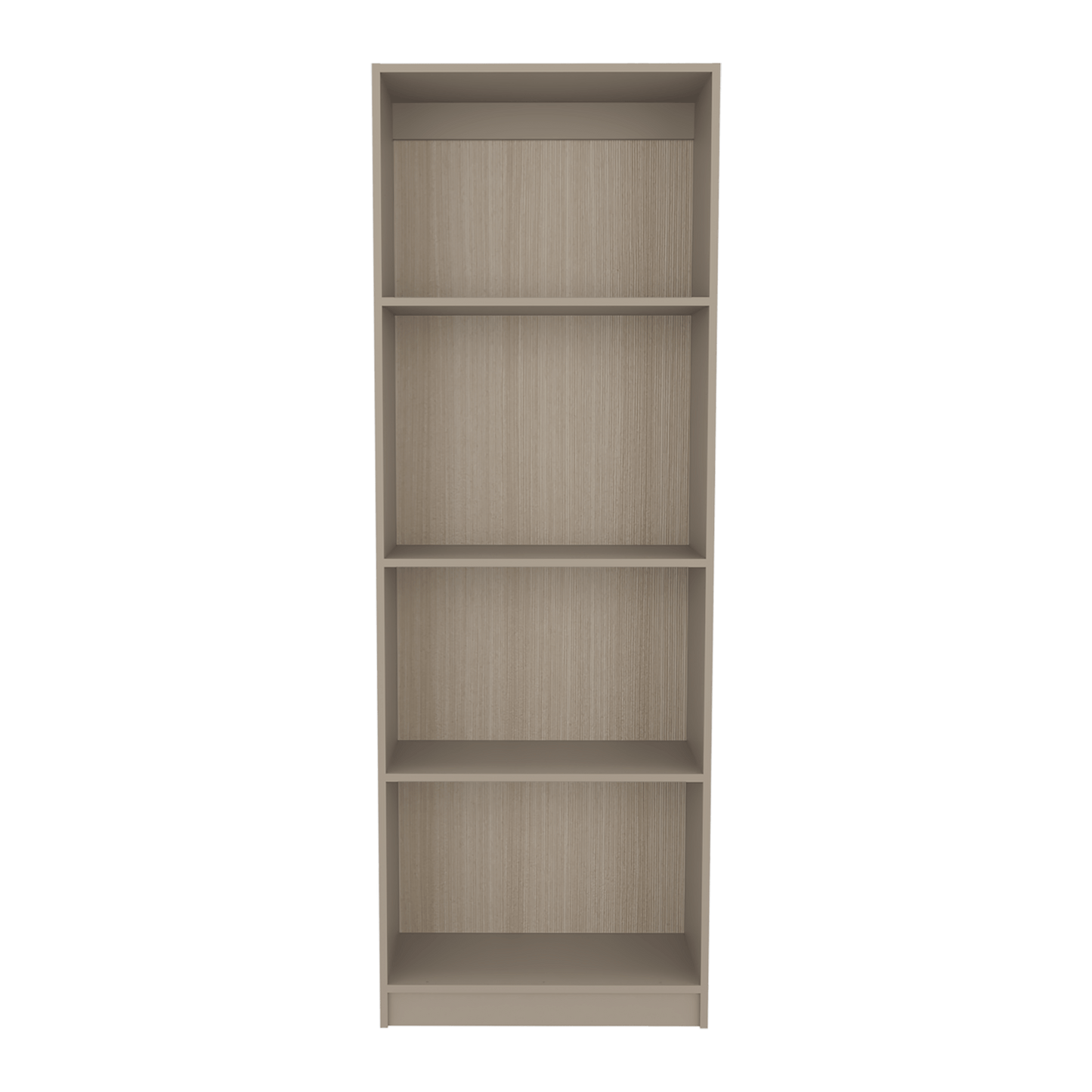 Estante Verlot E1 180X62X29 Rta Taupe + Mallado