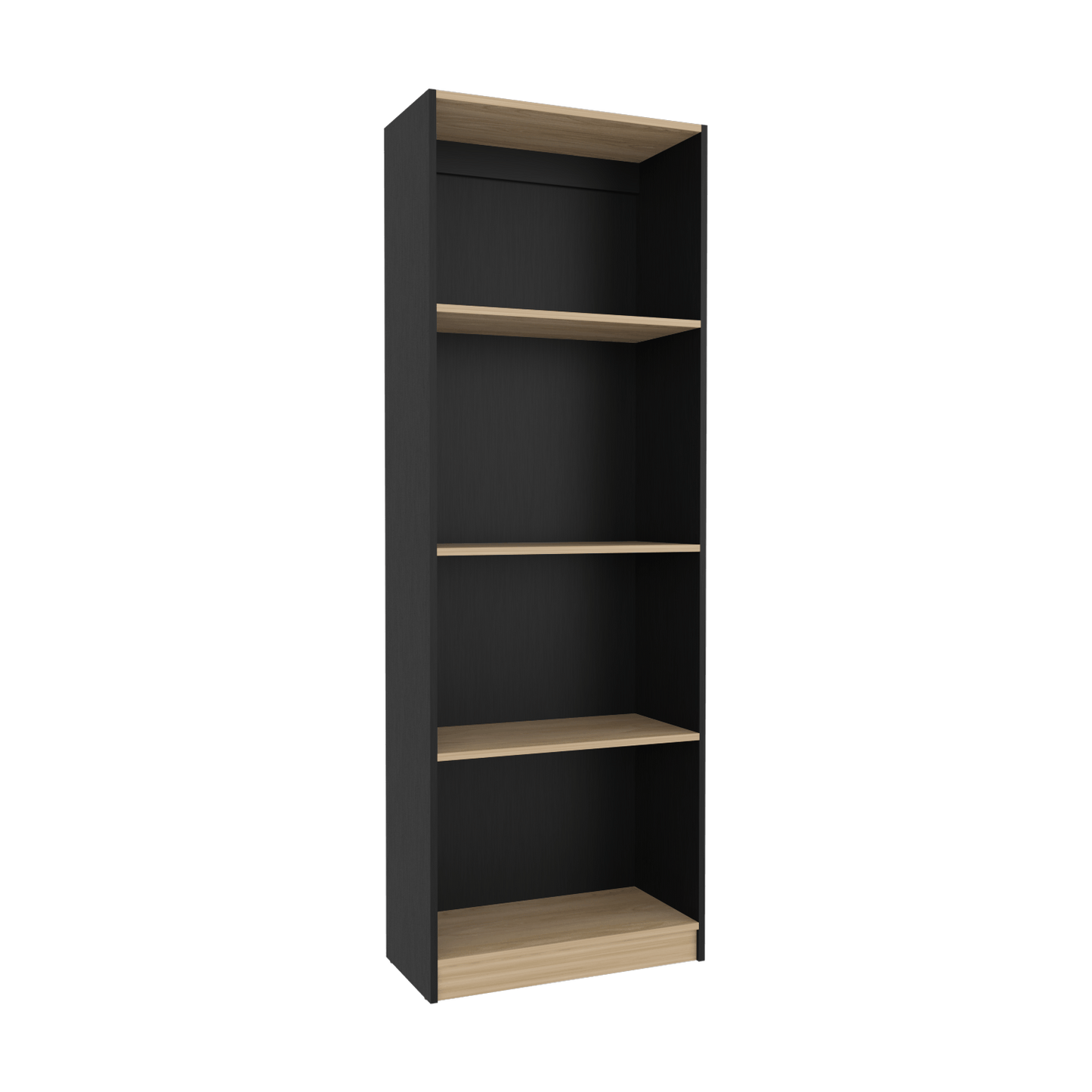 Estante Home E1 4 Espacios 180X62X29 Rta Wengue Fresno