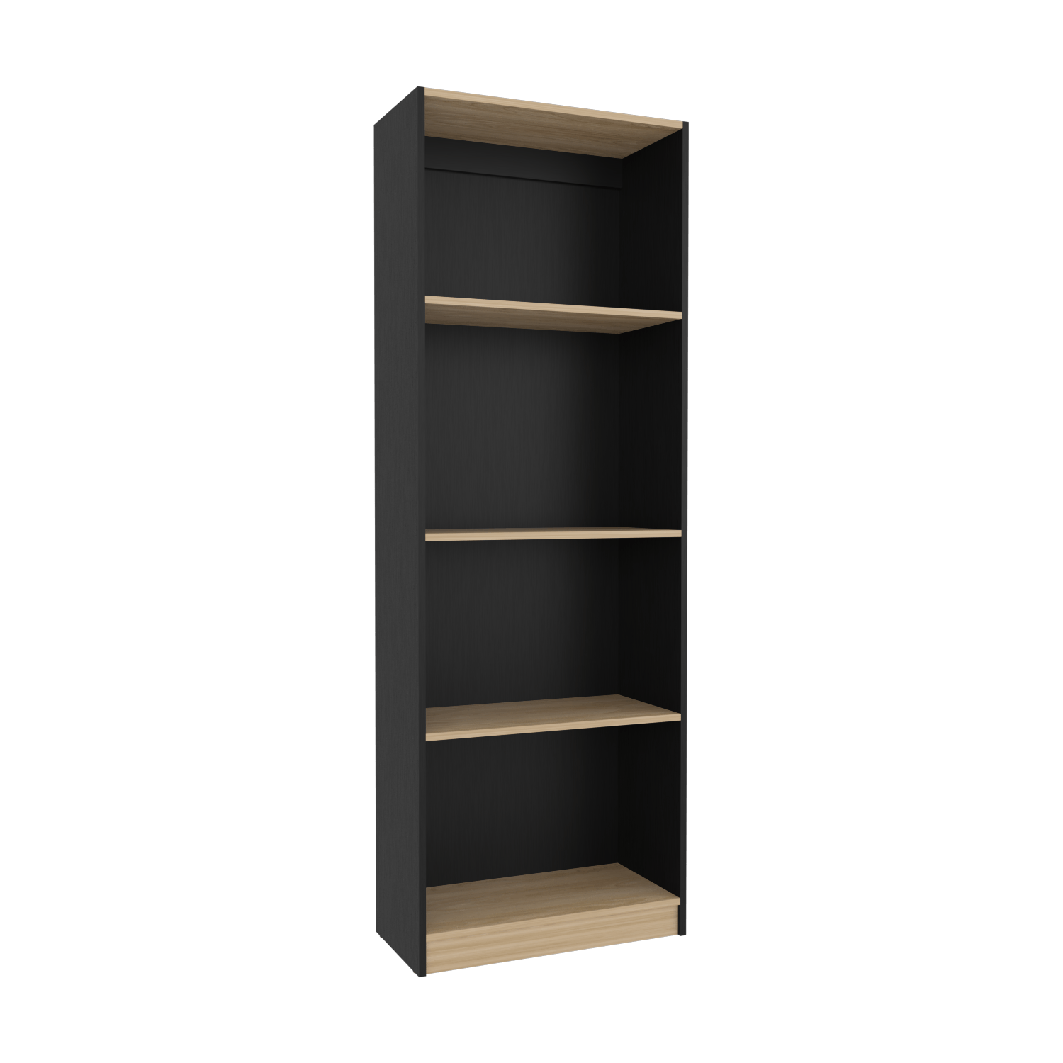 Estante Home E1 4 Espacios 180X62X29 Rta Wengue Fresno