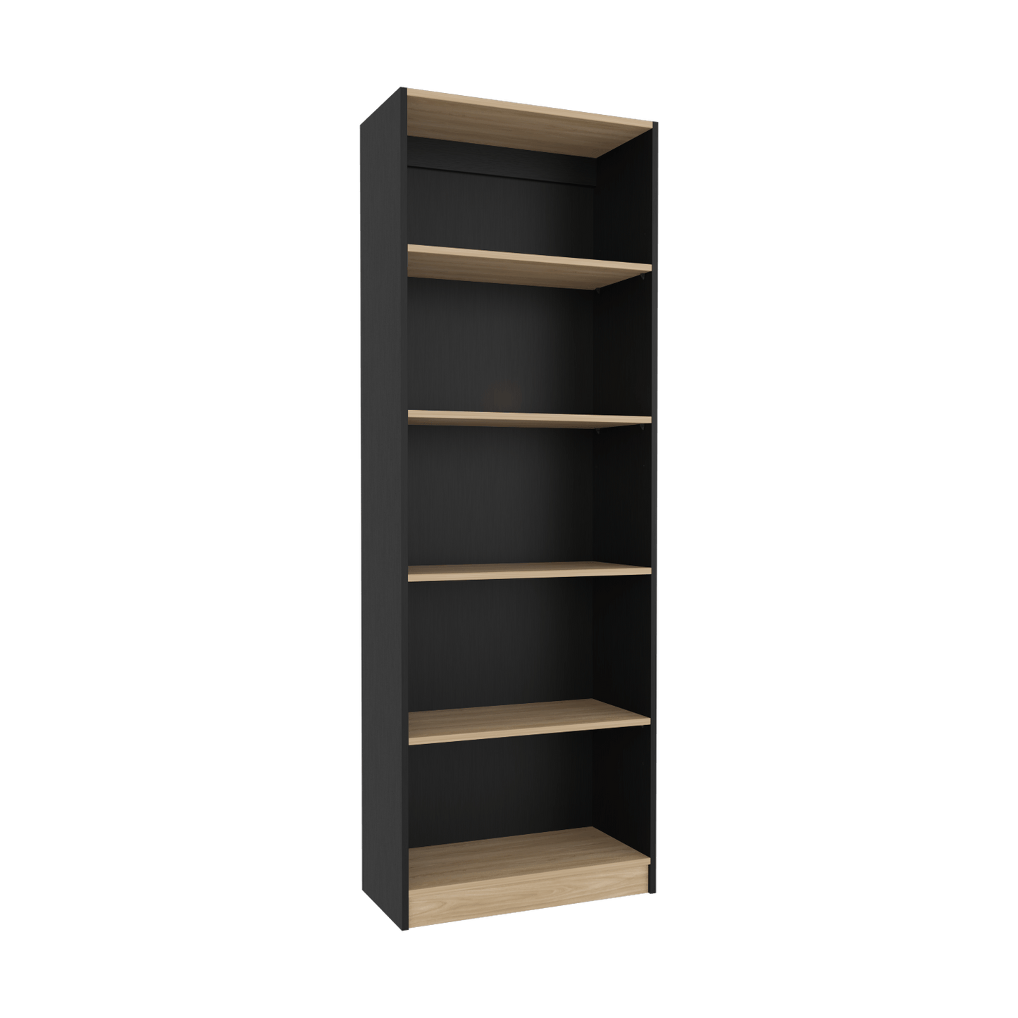 Estante Home E3 5 Espacios 180X628X29 Rta Wengue Fresno