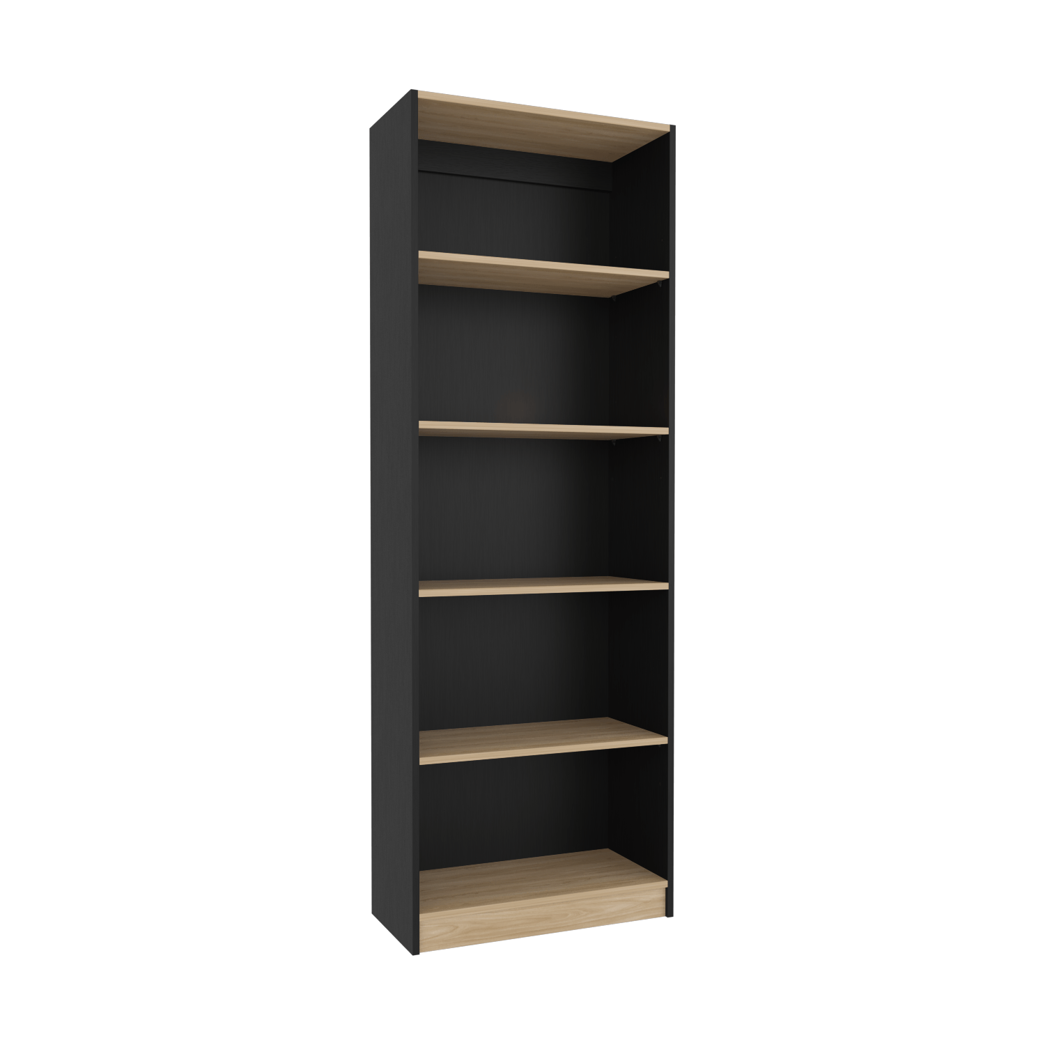 Estante Home E3 5 Espacios 180X628X29 Rta Wengue Fresno