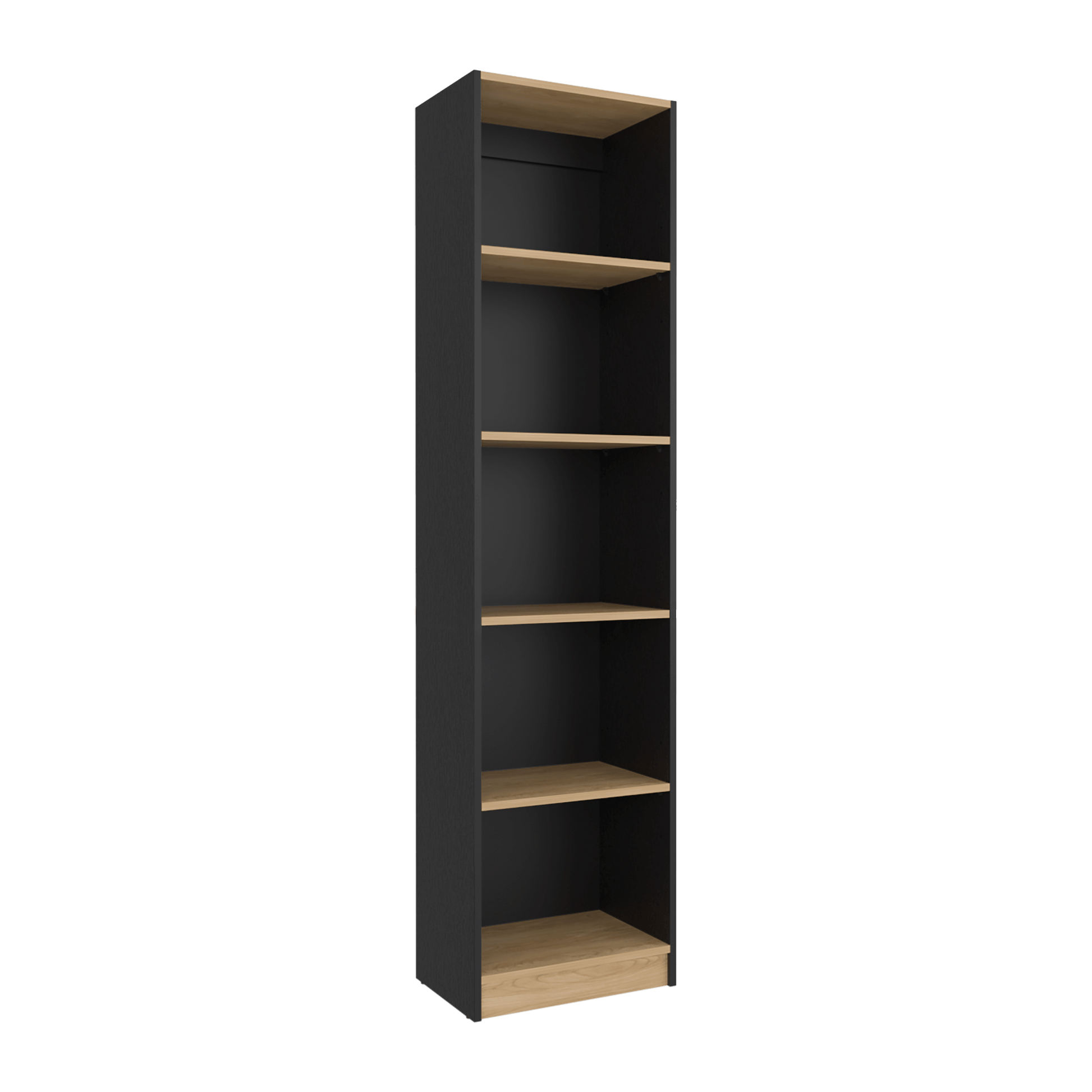 Estante Home E2 5 Espacios 180X45 Rta Wengue Fresno Europeo