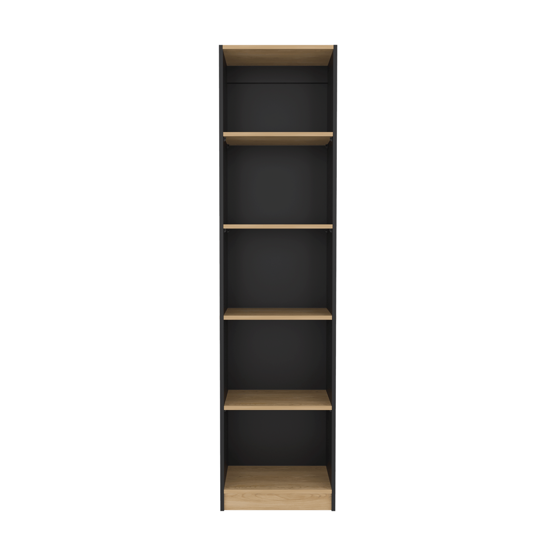 Estante Home E2 5 Espacios 180X45 Rta Wengue Fresno Europeo