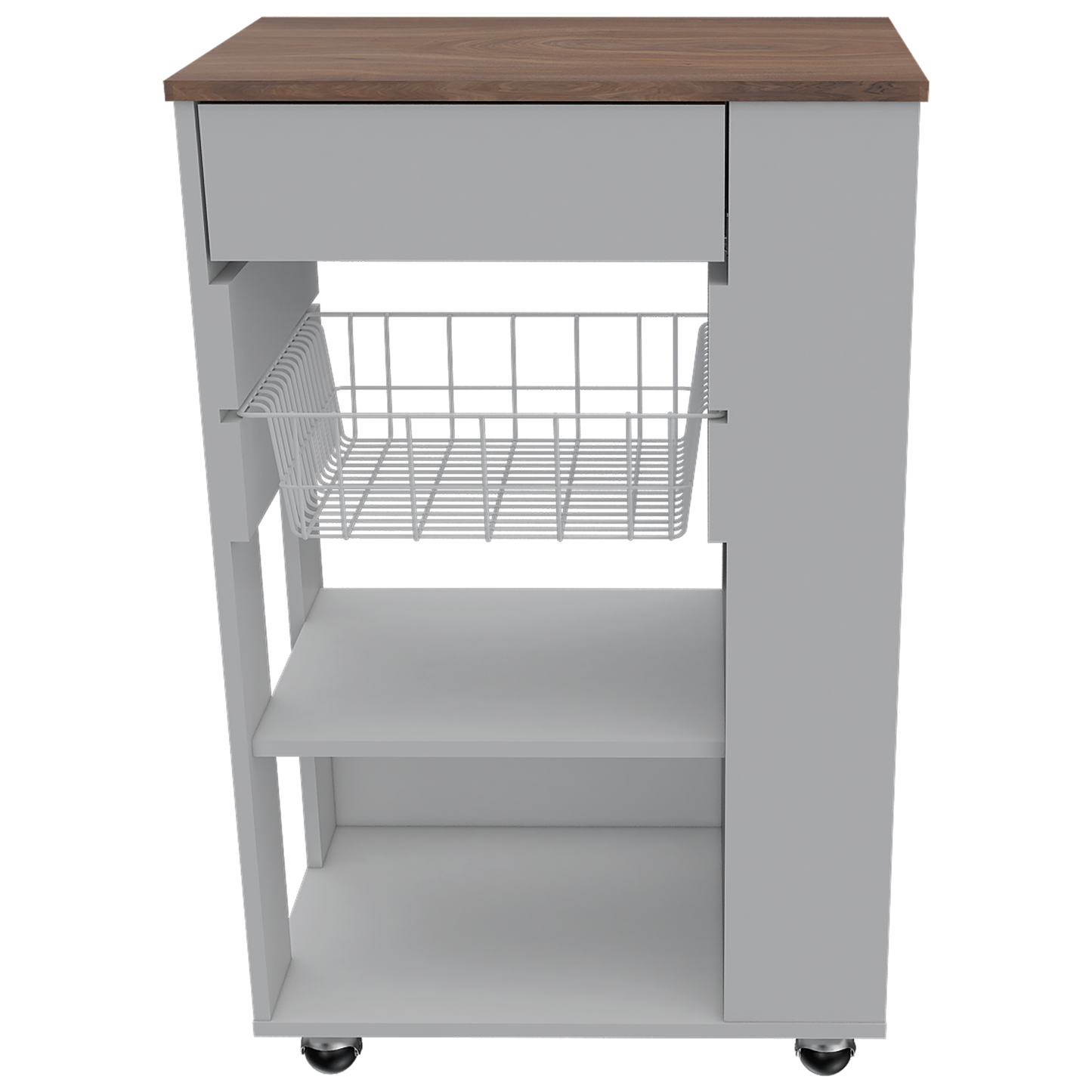 Organizador De Cocina Blossom Rta Blanco + Café Espresso
