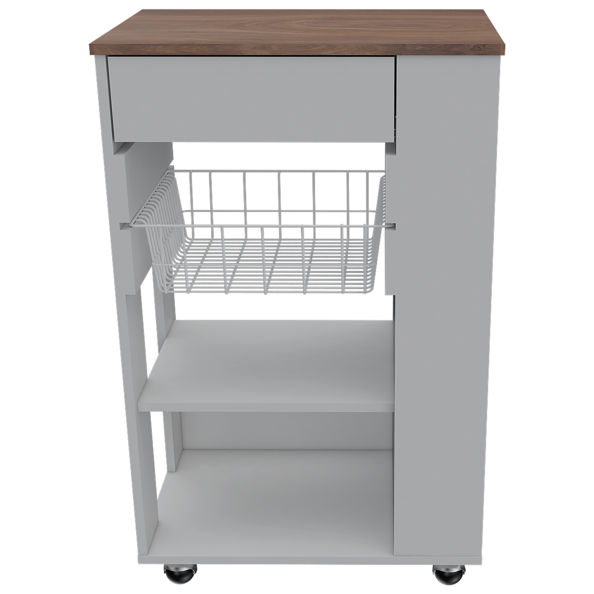 Organizador De Cocina Blossom Rta Blanco + Café Espresso