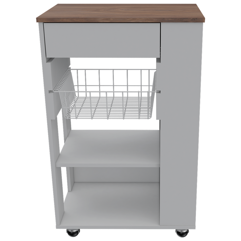 Organizador De Cocina Blossom Rta Blanco + Café Espresso