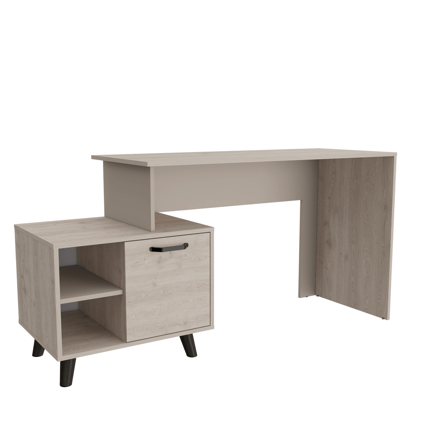 Escritorio Leira 150 1Puerta  75X151 Rta Bardolino Taupe