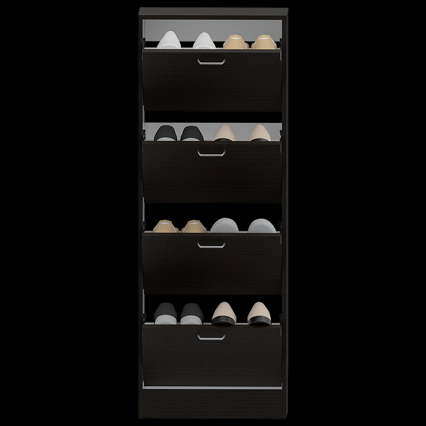 Zapatero Z 52 12P Rta Wengue + Blanco