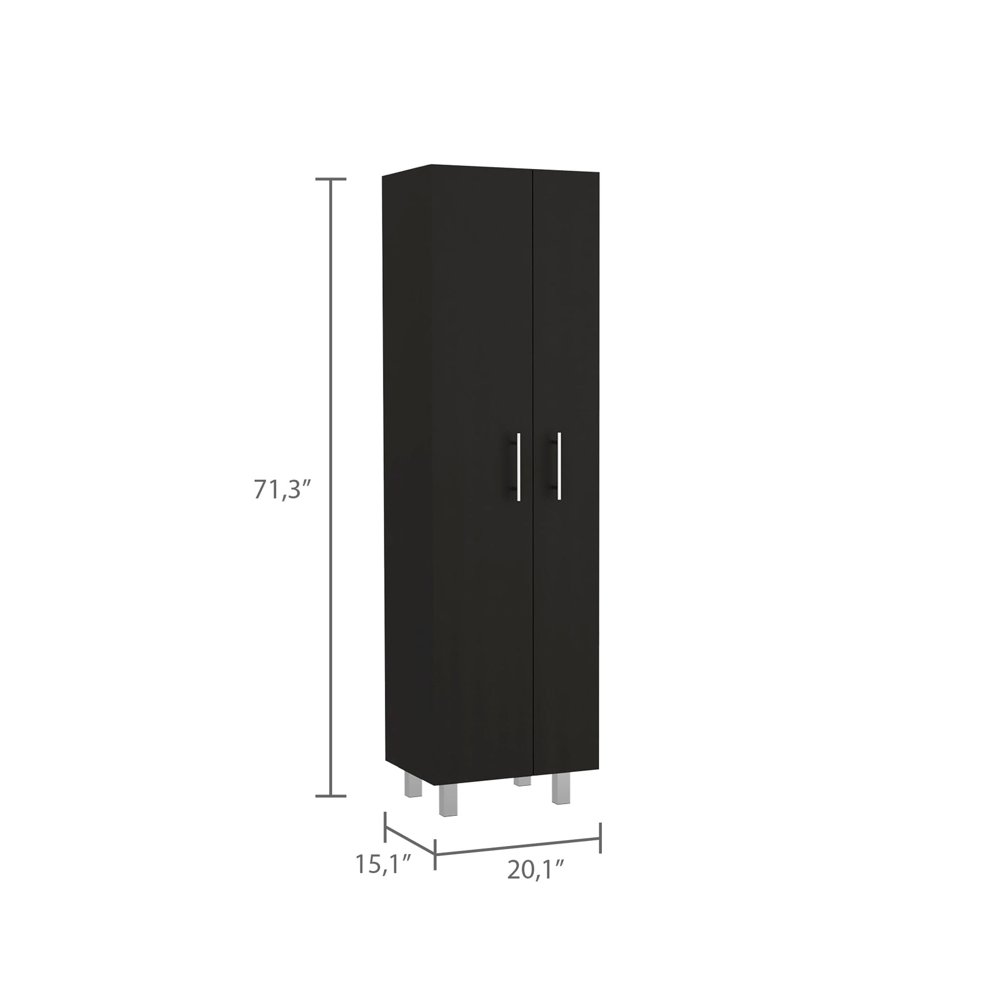 Mueble De Aseo Nala Rta Wengue + Blanco Zf