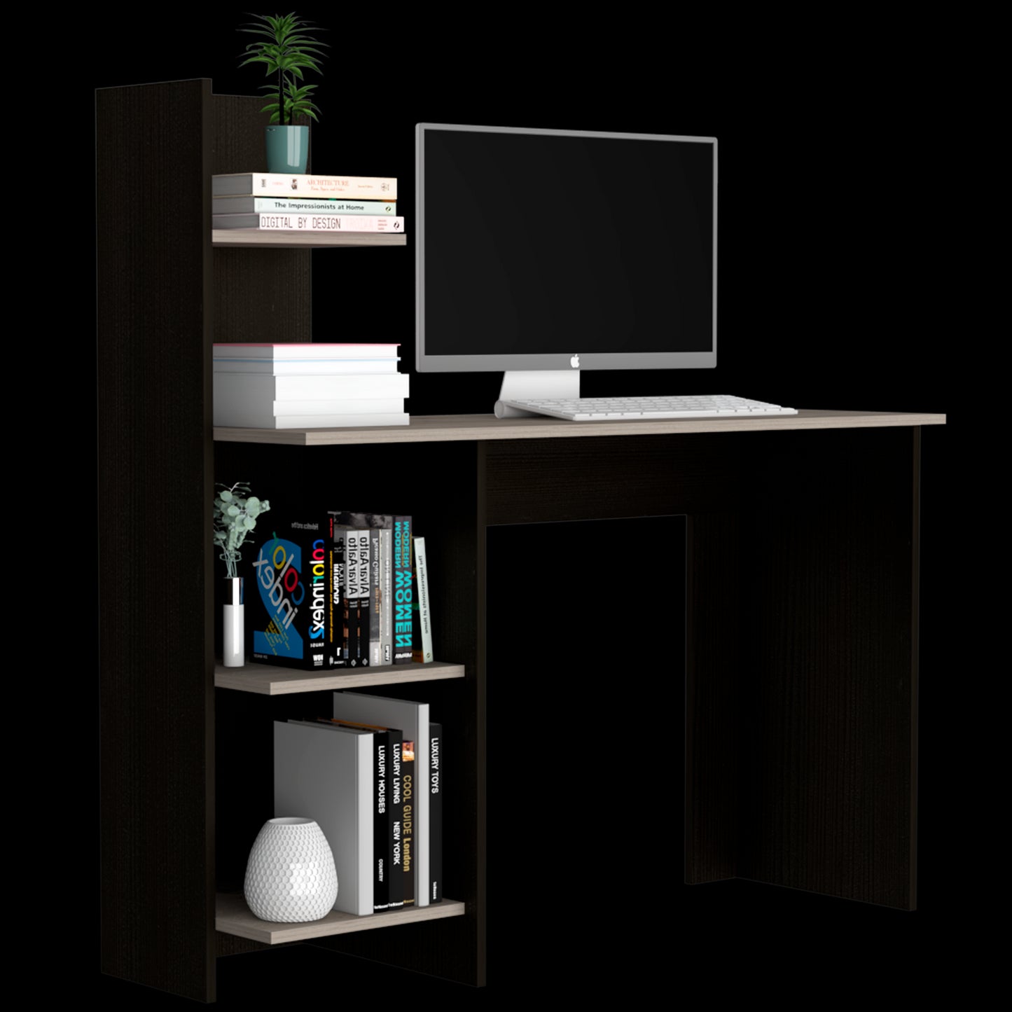 Escritorio Office 120 Rta Wengue + Bardolino