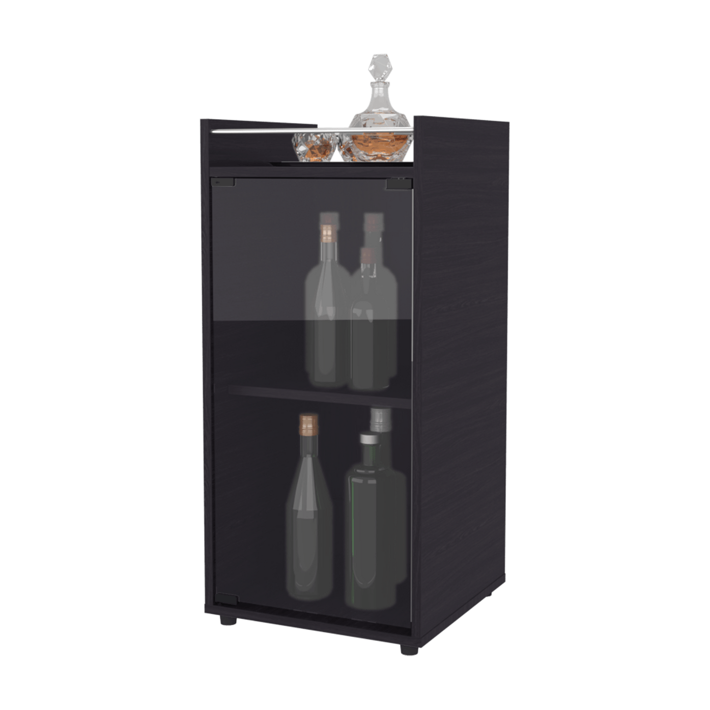 Mueble Minibar Theba 81X38X37 Rta Wengue Zf