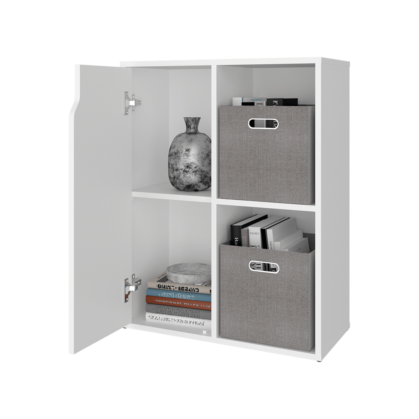 Librero Pequeño 77X59X28 Rta Blanco