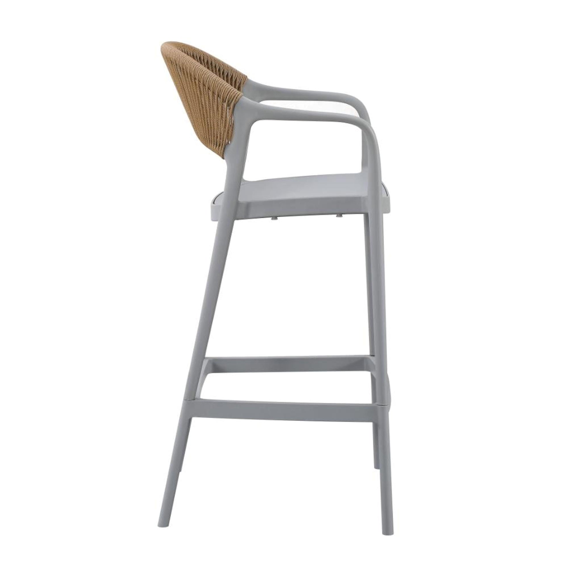 Silla Bar Bali 109X56X56 Rta Gris