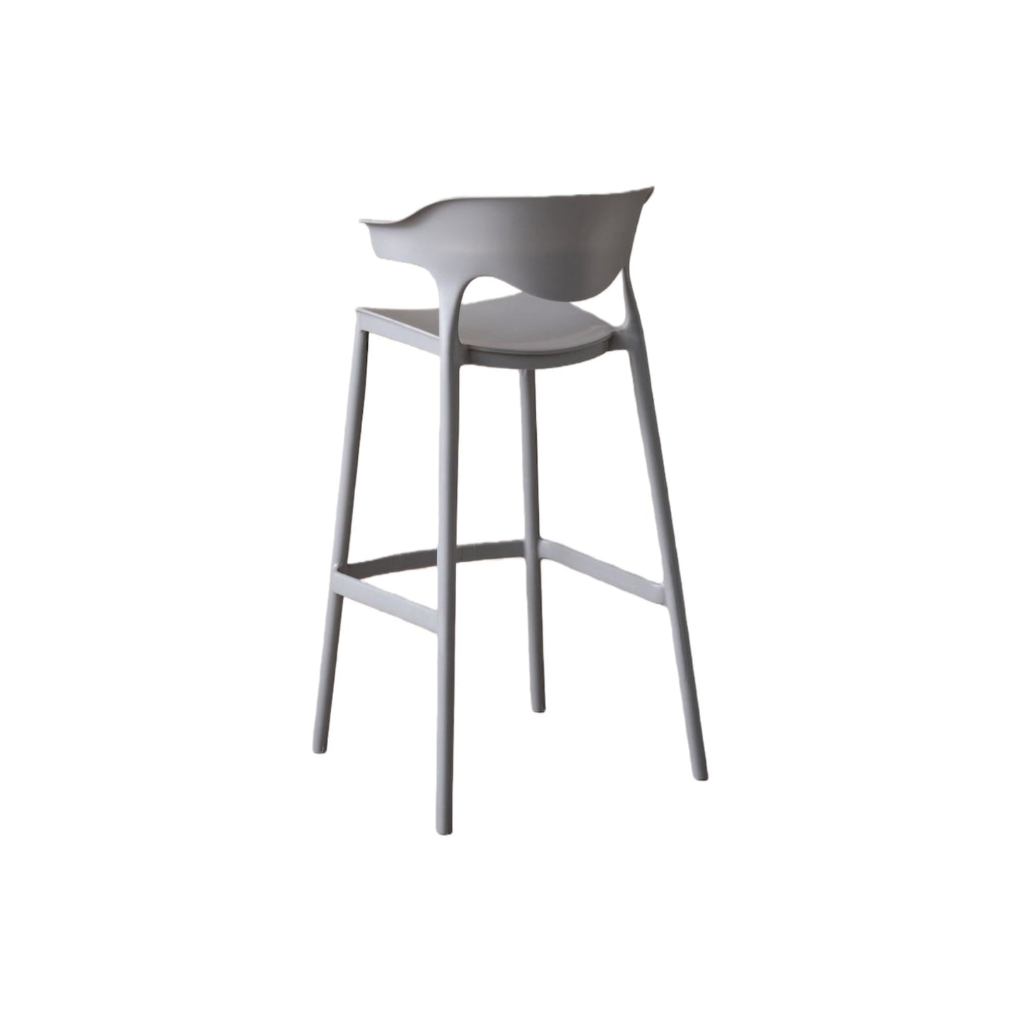 Silla Bar Elena 99X49X48 Rta Gris Oscuro