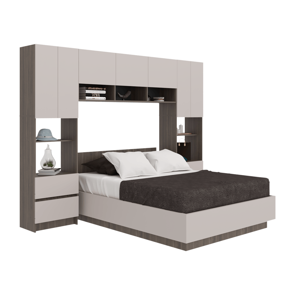 Cama Closet St Denis 202X272X197 Rta Milan Capri