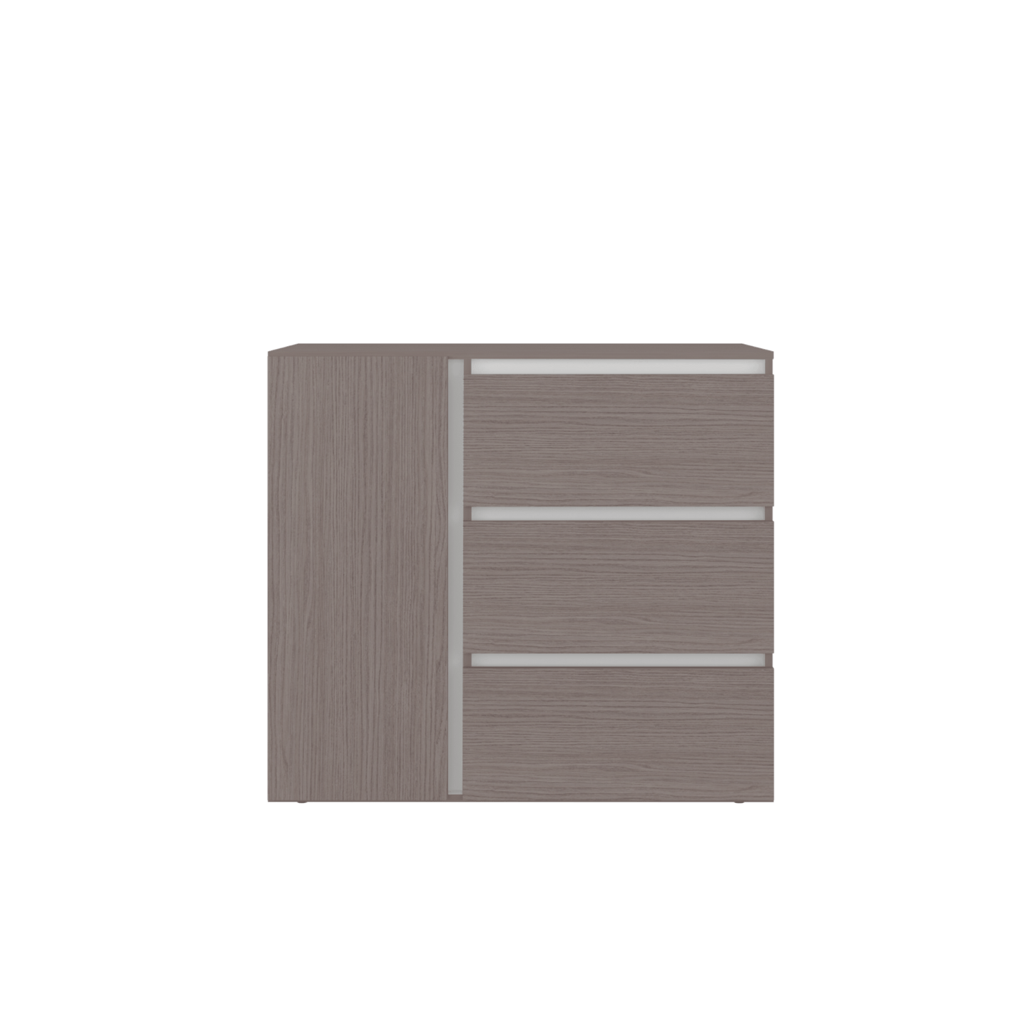 Comoda Niza 91X100X41 Rta Positano Blanco