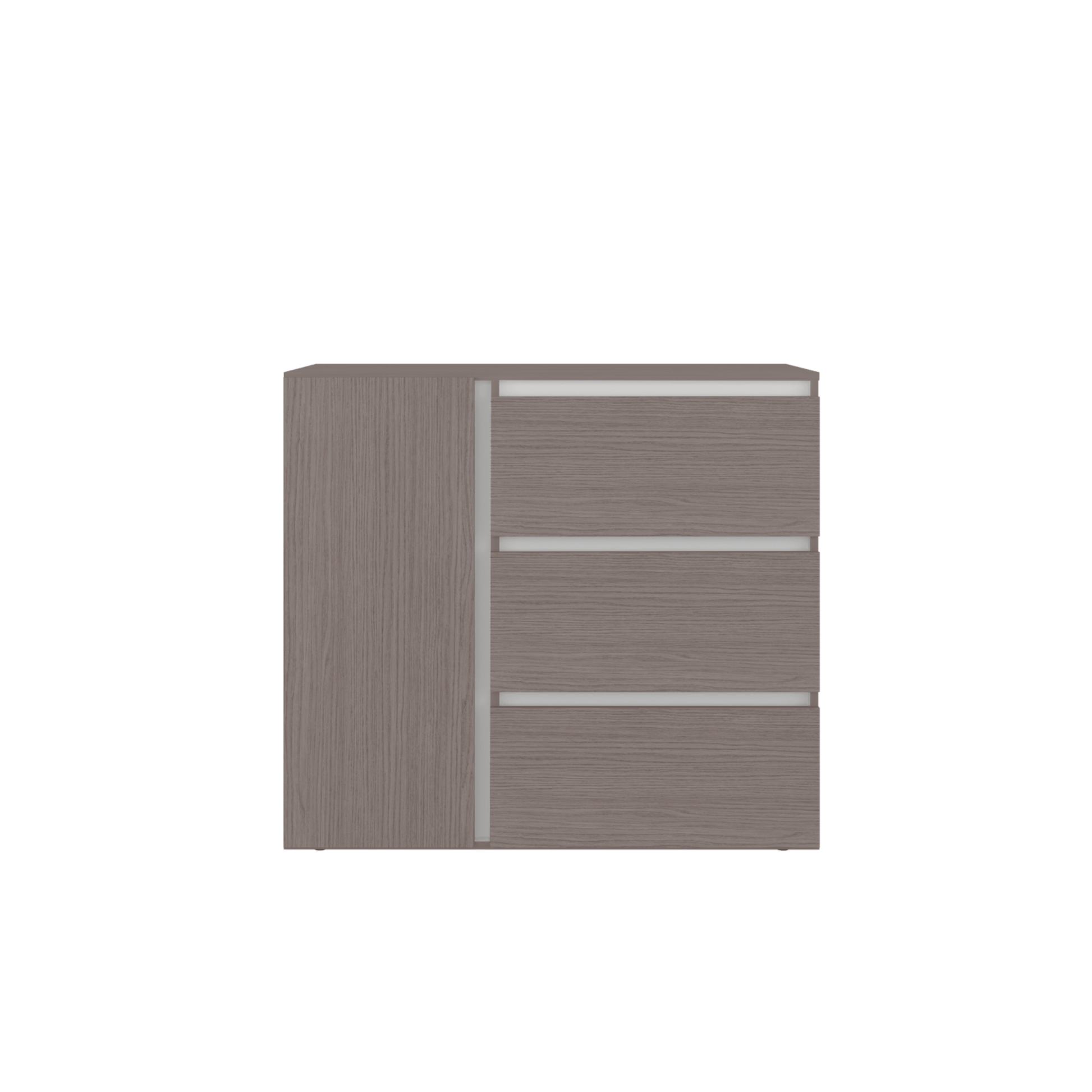 Comoda Niza 91X100X41 Rta Positano Blanco