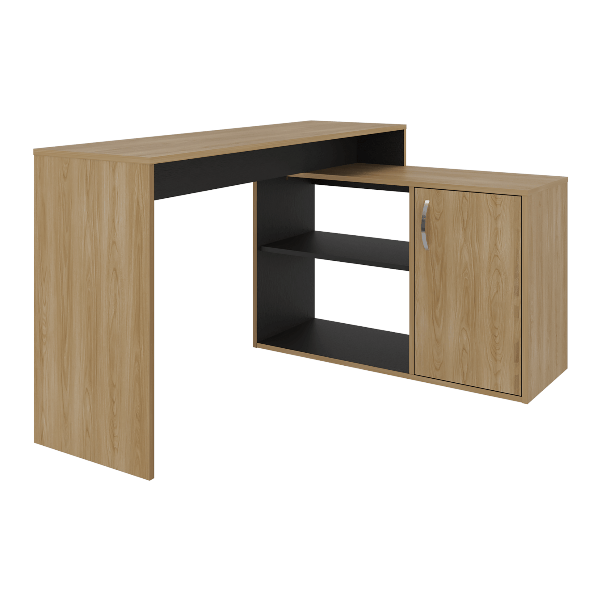 Escritorio Axis Eco 71X125X90 Rta Fresno Wengue
