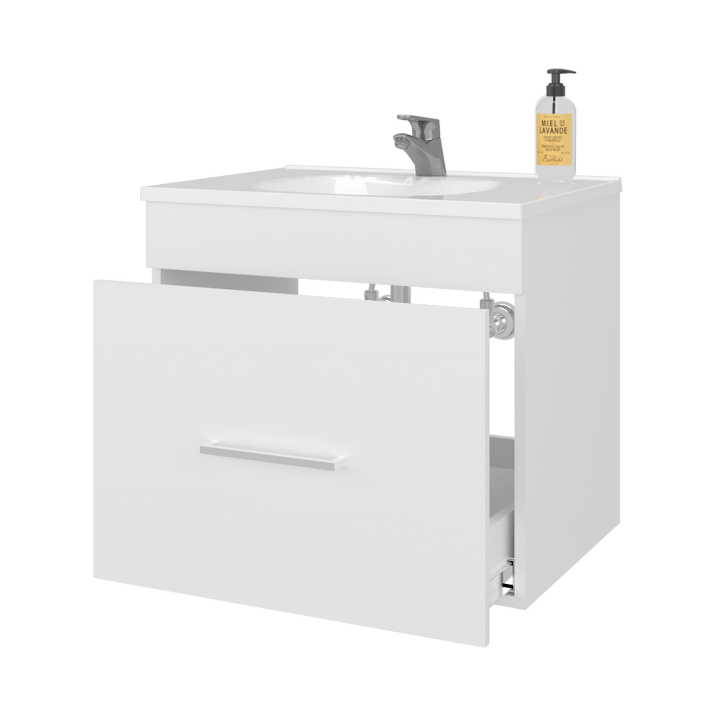 Mueble Lavamanos Hatta 52X59X44 Rta Blanco Mqz Zf