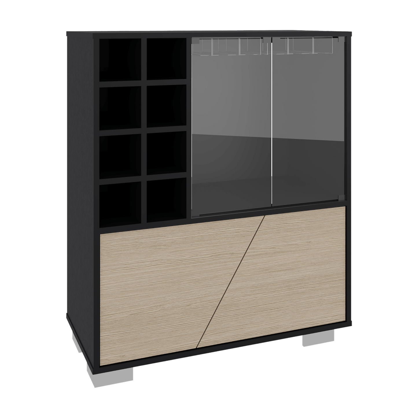 Bar Fraktal 94X78X40 Rta Wengue Cartagena Zf