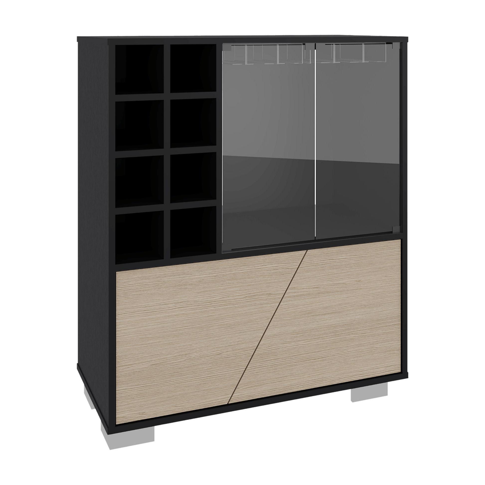 Bar Fraktal 94X78X40 Rta Wengue Cartagena Zf