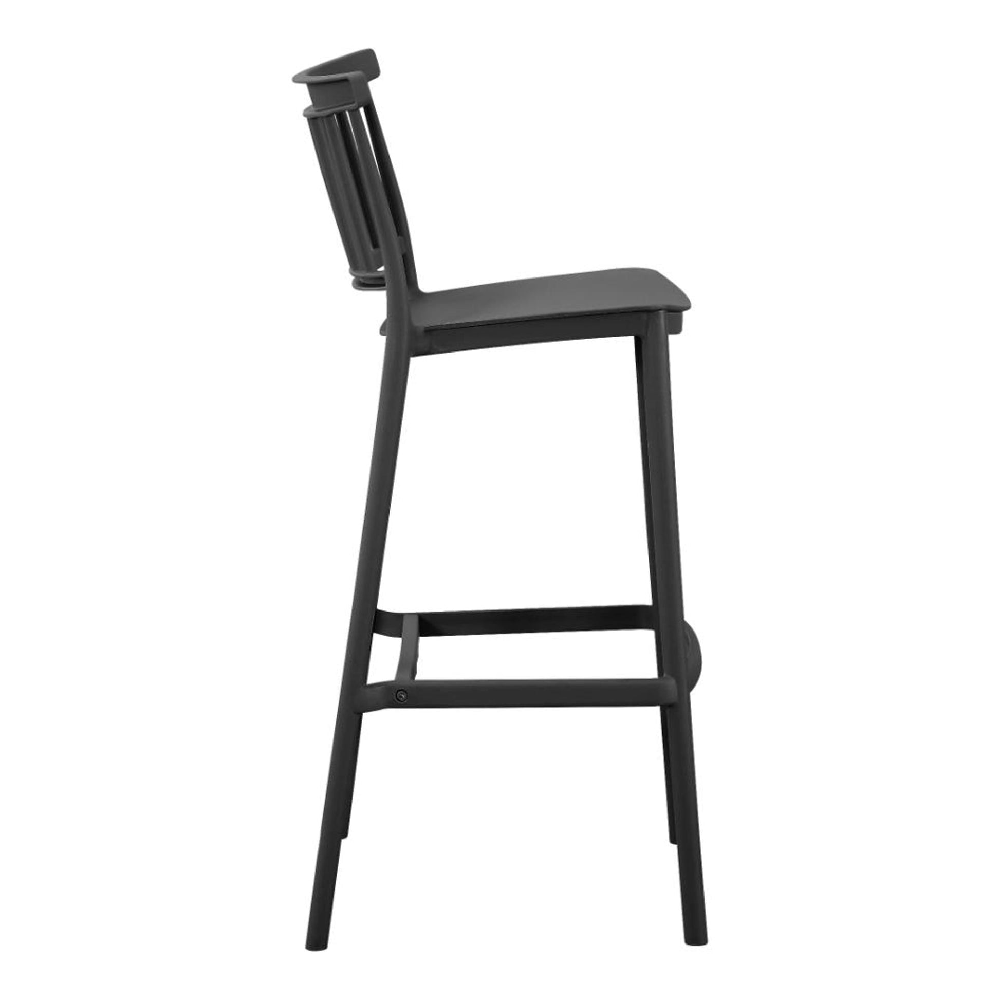 Silla Bar Oxford 104X37X48 Rta Negro