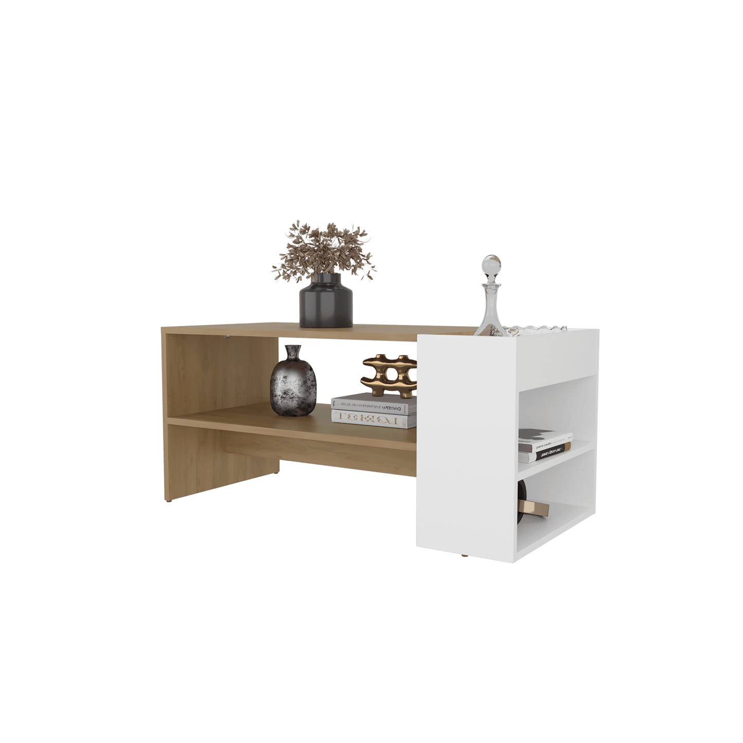 Mesa De Centro Arion 42X91X45 Rta Kronos Fresno Eu Zf