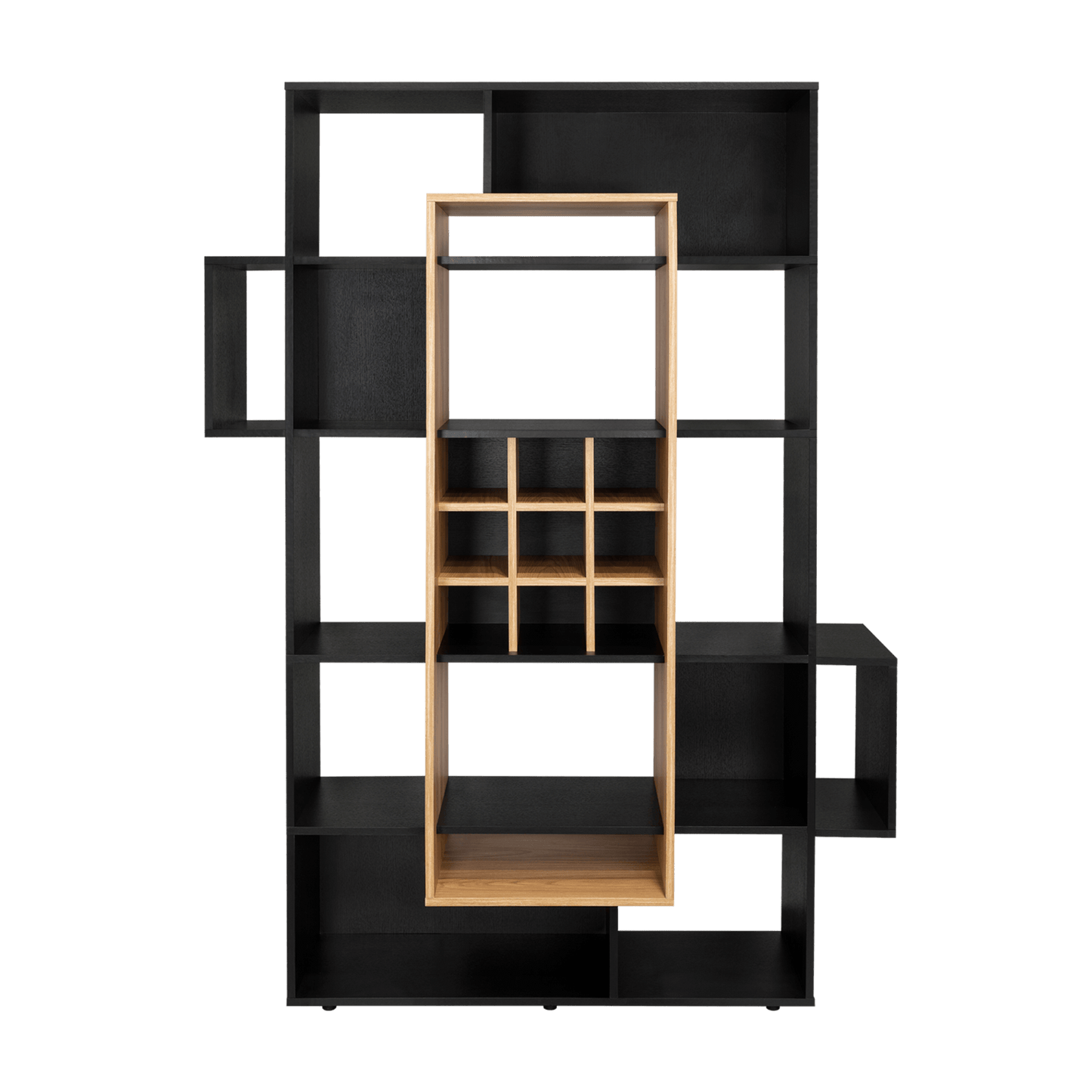 Biblioteca Bar Asimetrica Simba 180X128X38 Rta Wengue Fresno