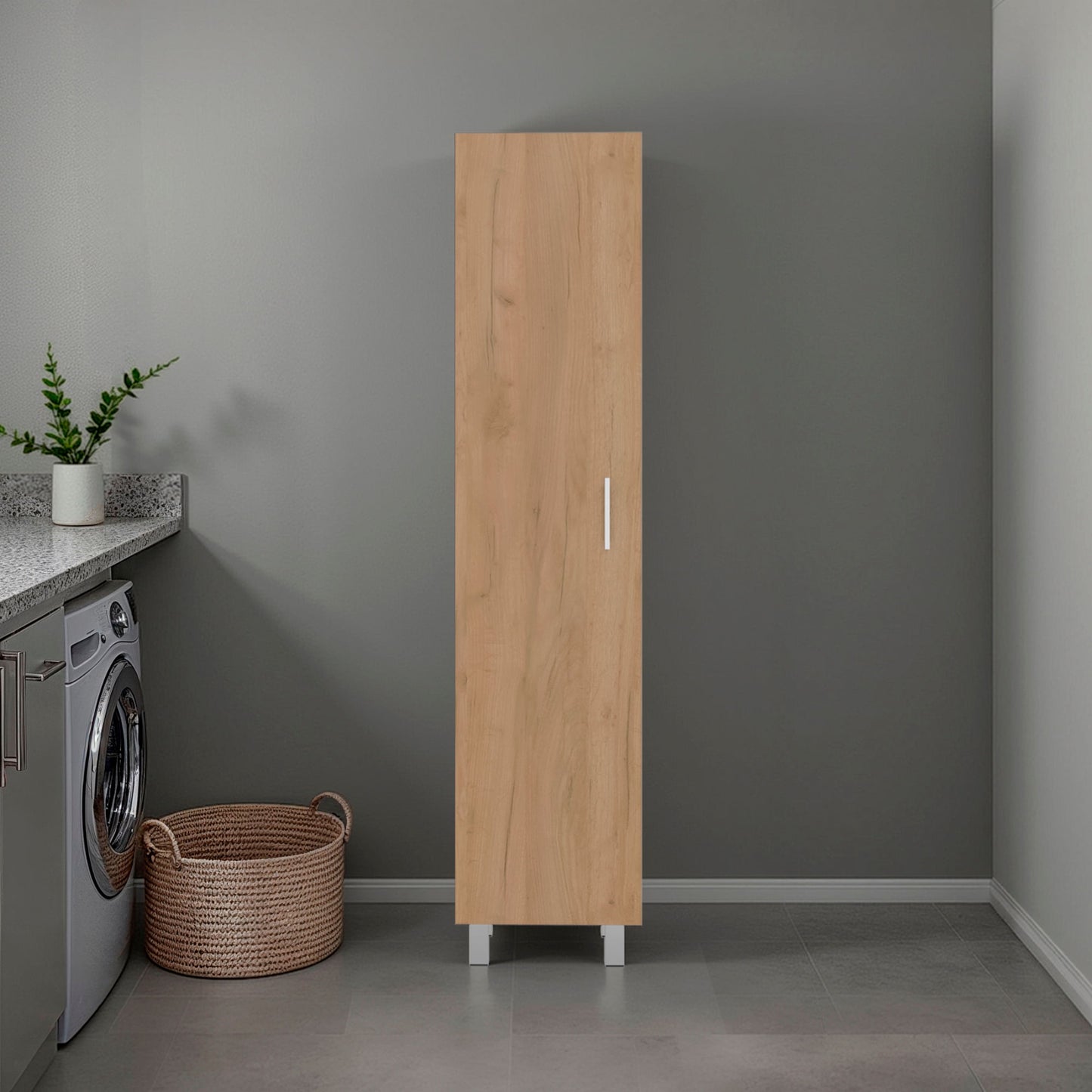 Mueble De Almacenamiento Vintro 180X40X31 Rta Kronos Fresno Zf