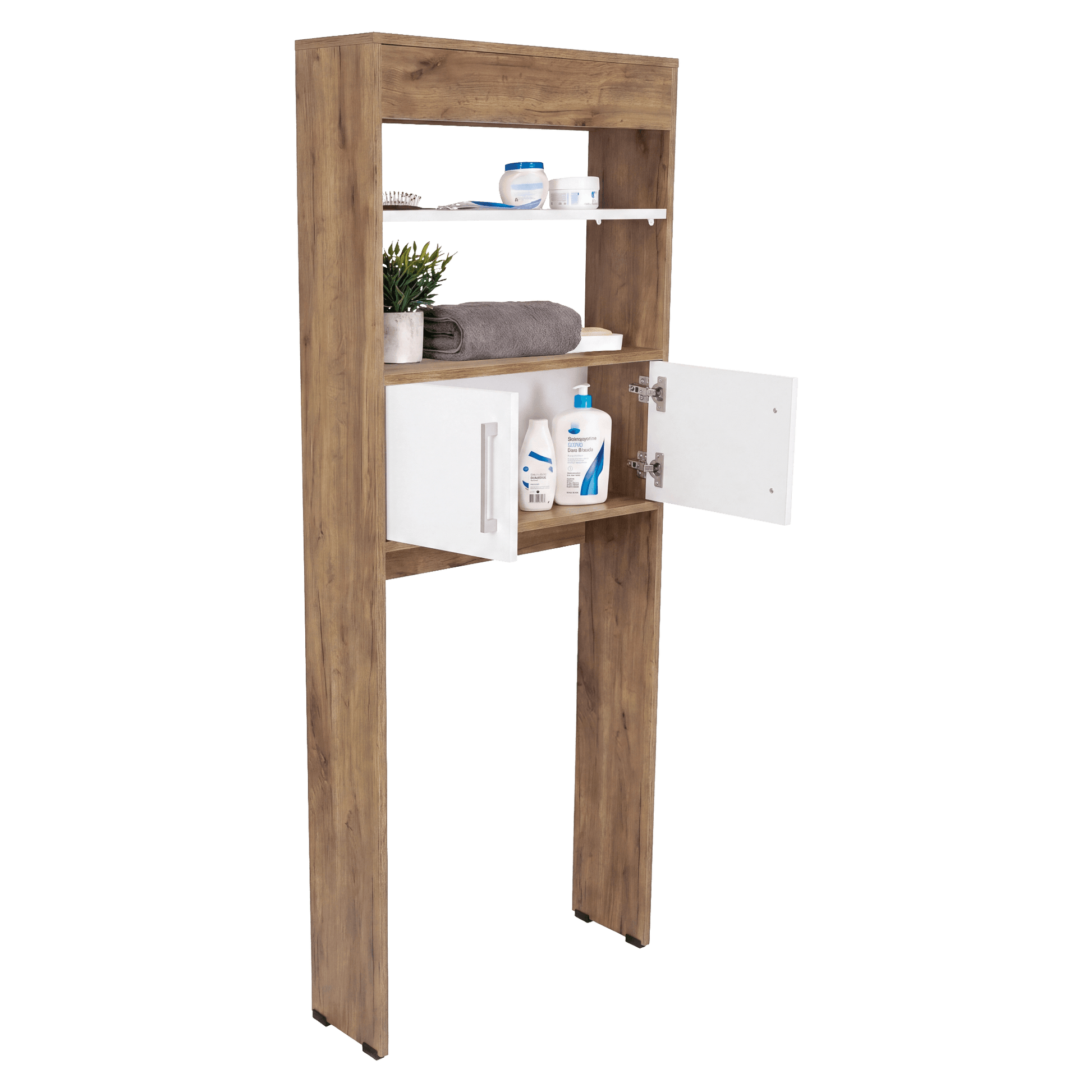 Optimizador De Baño Bath Bi Color 160X62X20 Rta Fresno Blanco Zf