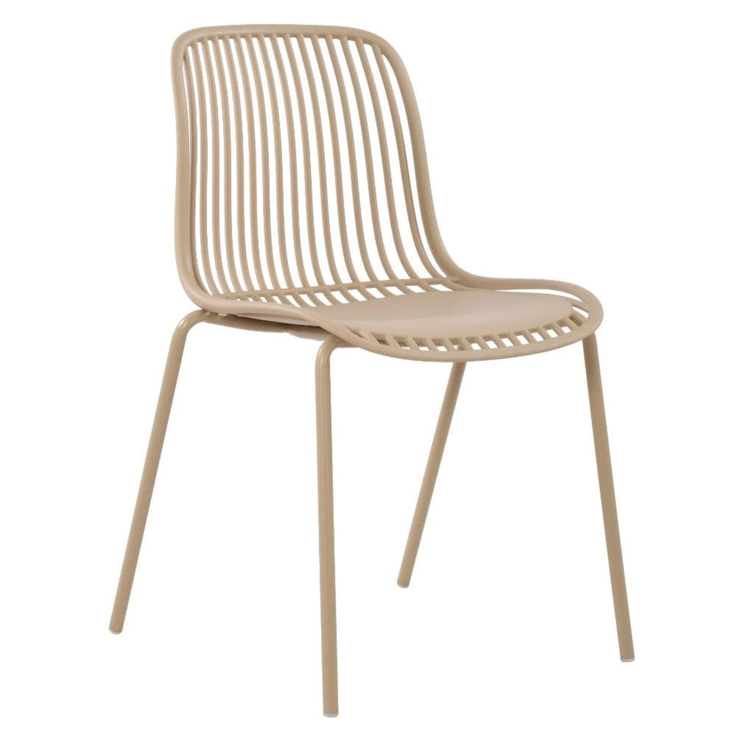 Silla Barcelona 82X50X53 Rta Beige
