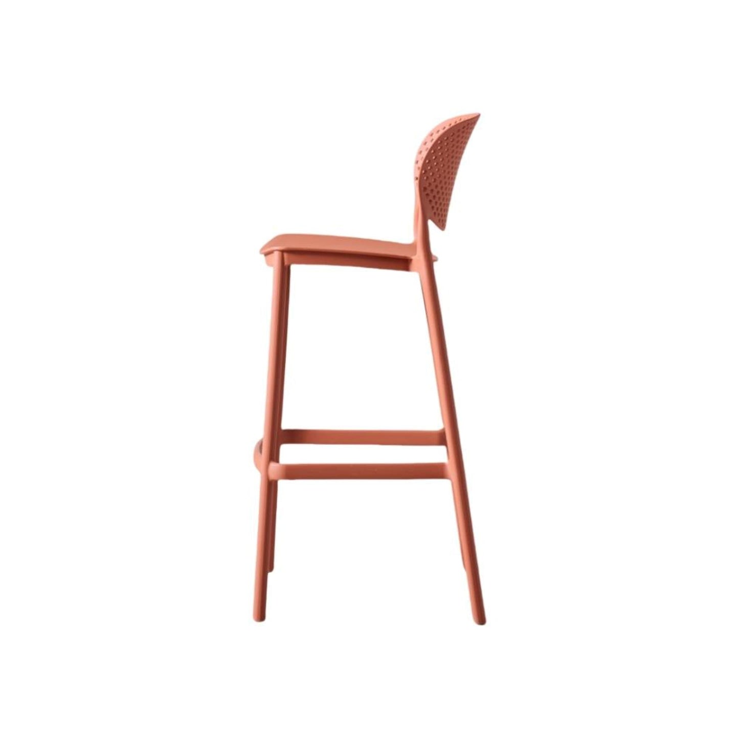 Silla Bar Rio 103X49X48 Rta Terracota