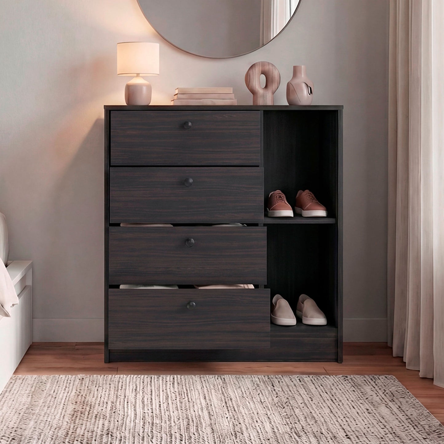 Cajonera Havana 89X80X35 Rta Wengue Zf