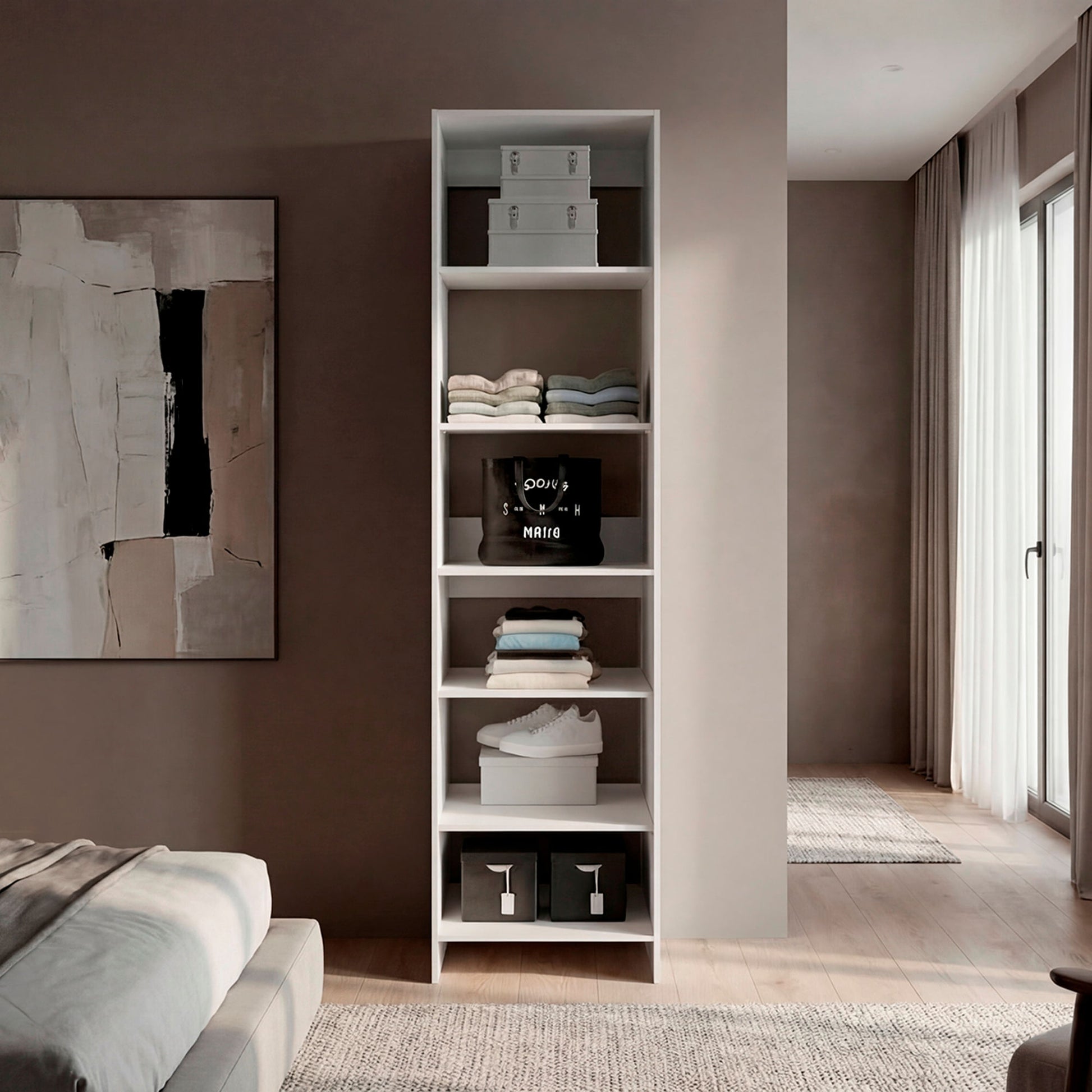 Closet Independiente 20 213X55X48 Rta Blanco Zf